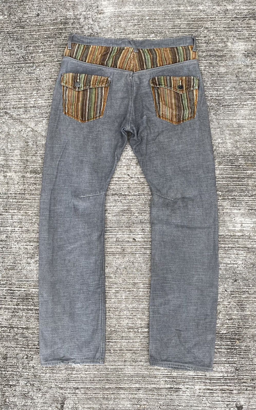 Designer × Japanese Brand Wild Khakis Denim/Jeans Corduray Back Pocket Size US 34 / EU 50 - 1 Thumbnail