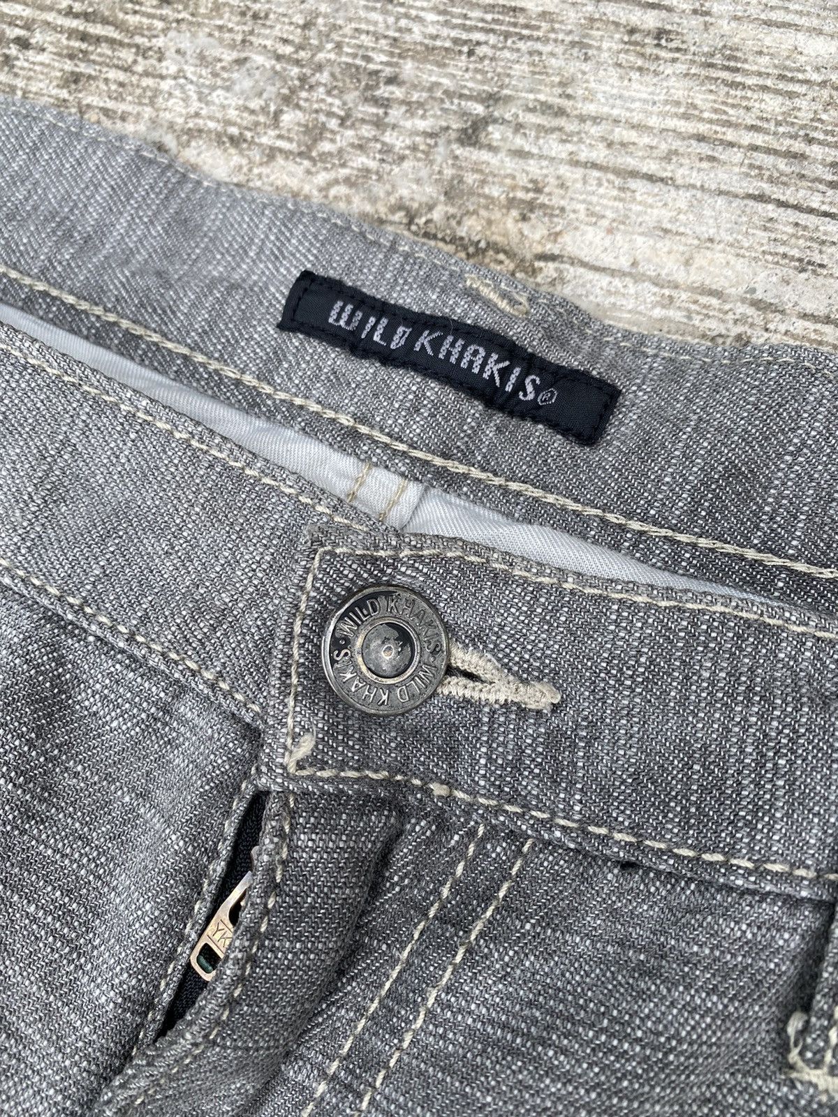Designer × Japanese Brand Wild Khakis Denim/Jeans Corduray Back Pocket Size US 34 / EU 50 - 12 Thumbnail
