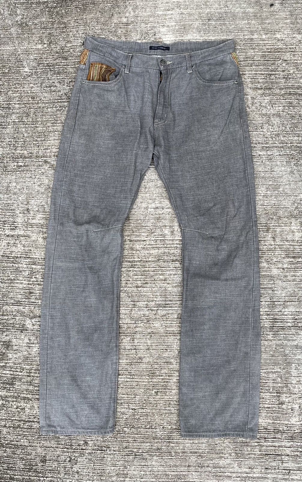 Designer × Japanese Brand Wild Khakis Denim/Jeans Corduray Back Pocket Size US 34 / EU 50 - 2 Thumbnail