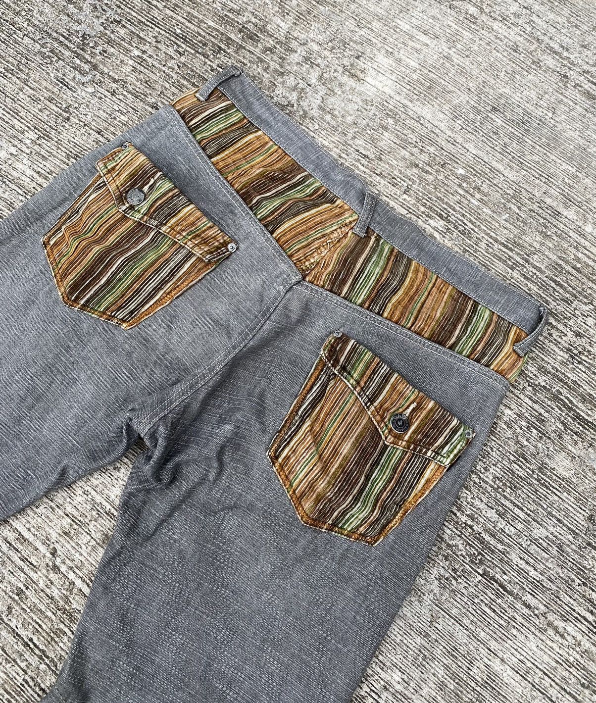 Designer × Japanese Brand Wild Khakis Denim/Jeans Corduray Back Pocket Size US 34 / EU 50 - 3 Thumbnail