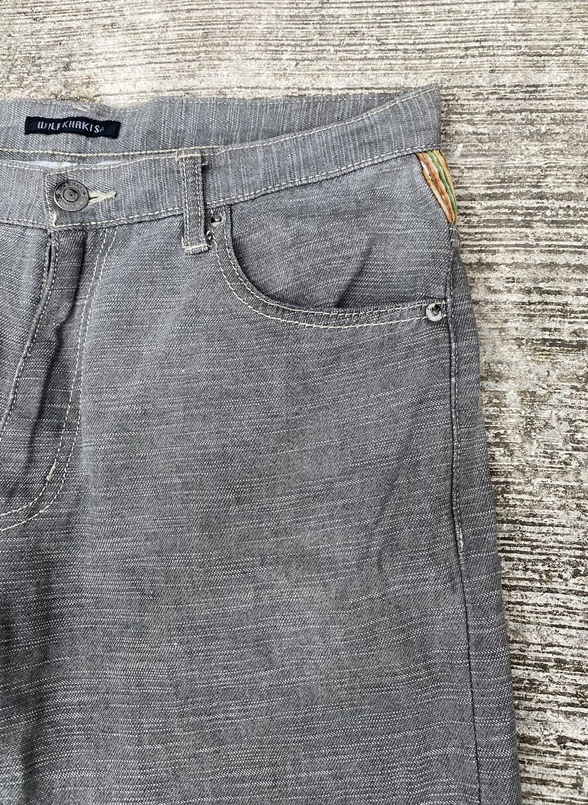 Designer × Japanese Brand Wild Khakis Denim/Jeans Corduray Back Pocket Size US 34 / EU 50 - 5 Thumbnail