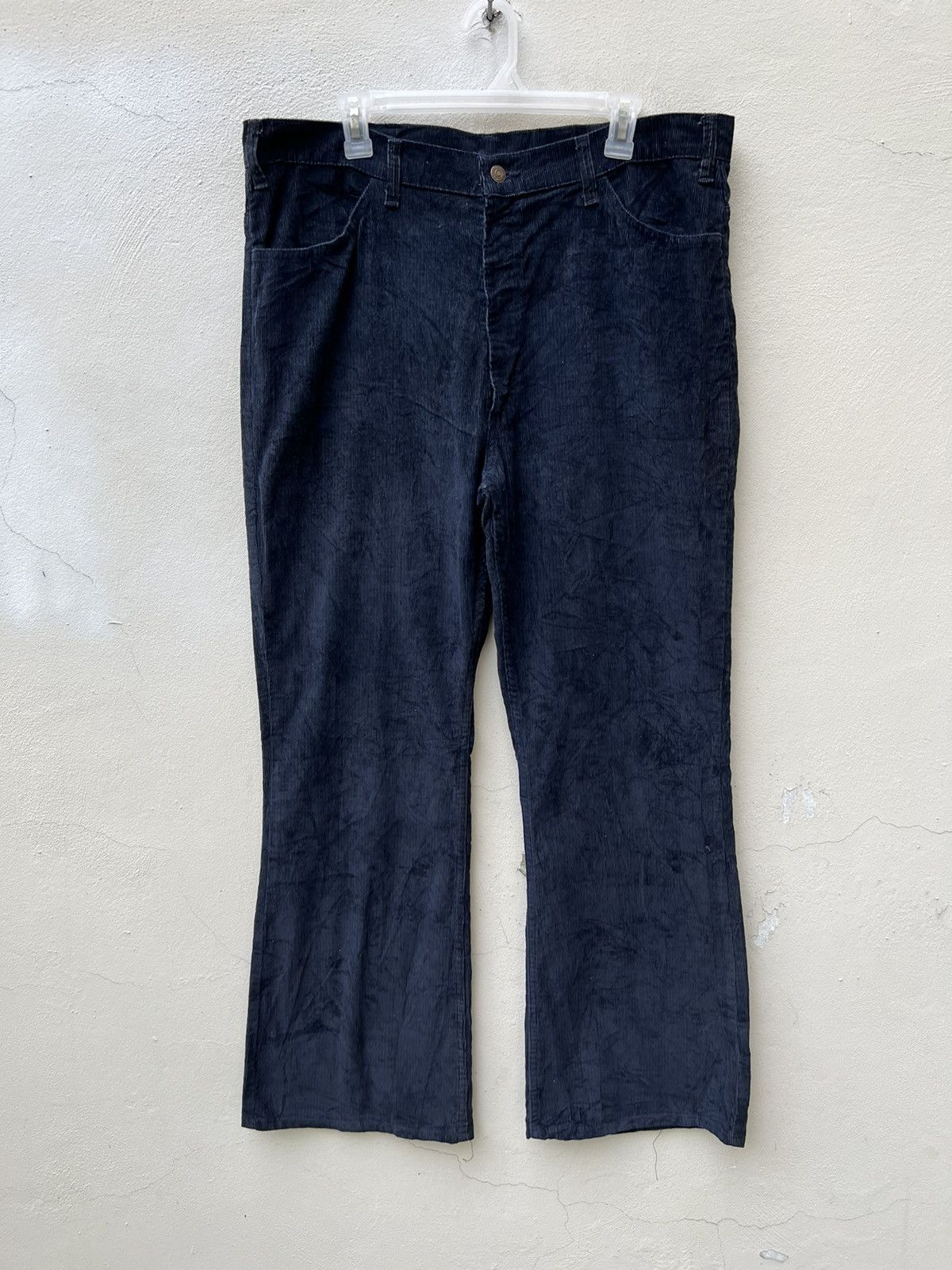 Levi's Vintage 70s Levi’s 646 Talon 42 Zipper Corduroy Flare Jeans Size US 37 - 6 Thumbnail