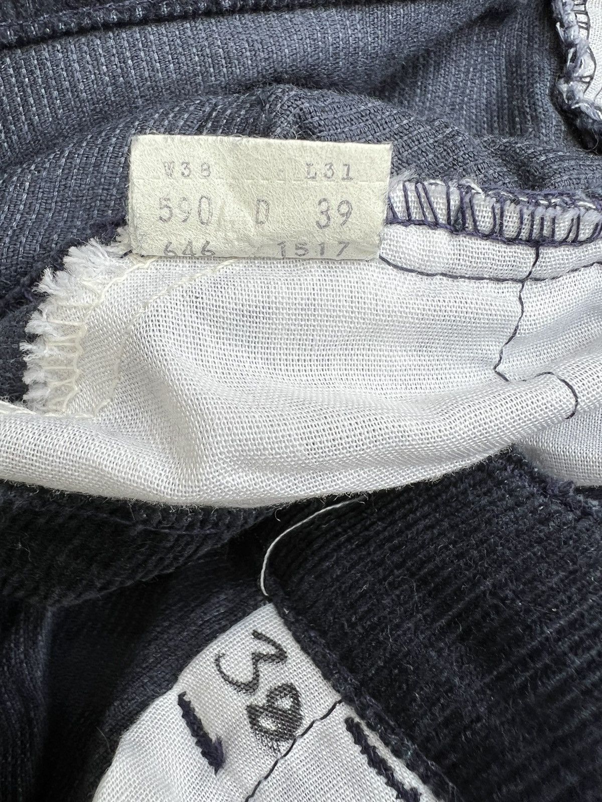 Levi's Vintage 70s Levi’s 646 Talon 42 Zipper Corduroy Flare Jeans Size US 37 - 21 Thumbnail