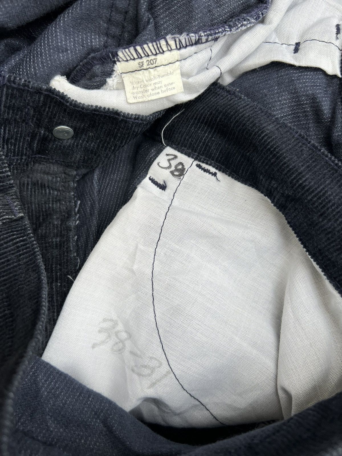 Levi's Vintage 70s Levi’s 646 Talon 42 Zipper Corduroy Flare Jeans Size US 37 - 20 Thumbnail