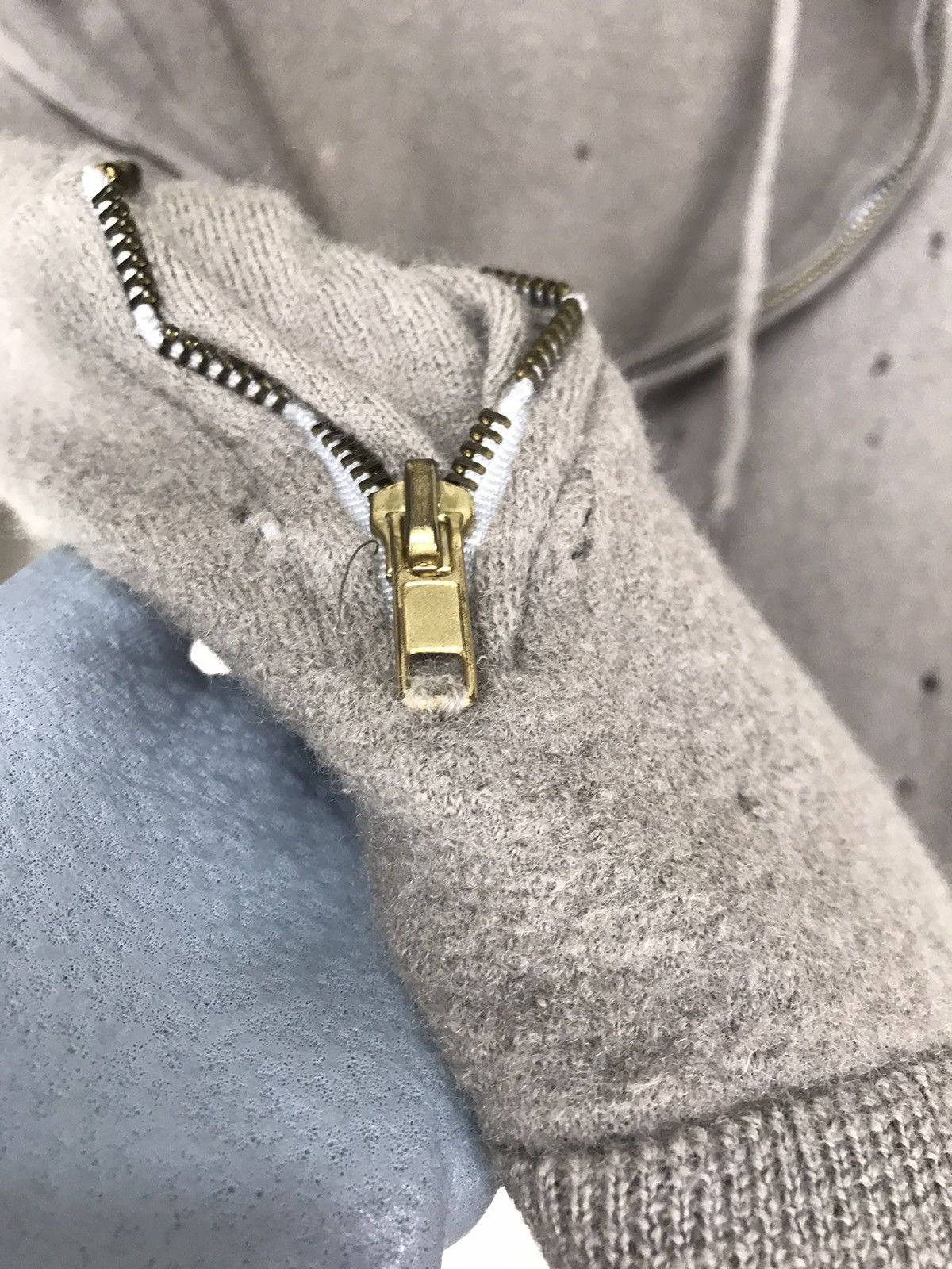 14th Addiction × KMRii Heritage trashed hoodie wool distressed ripped Vuja De Size US L / EU 52-54 / 3 - 10 Thumbnail