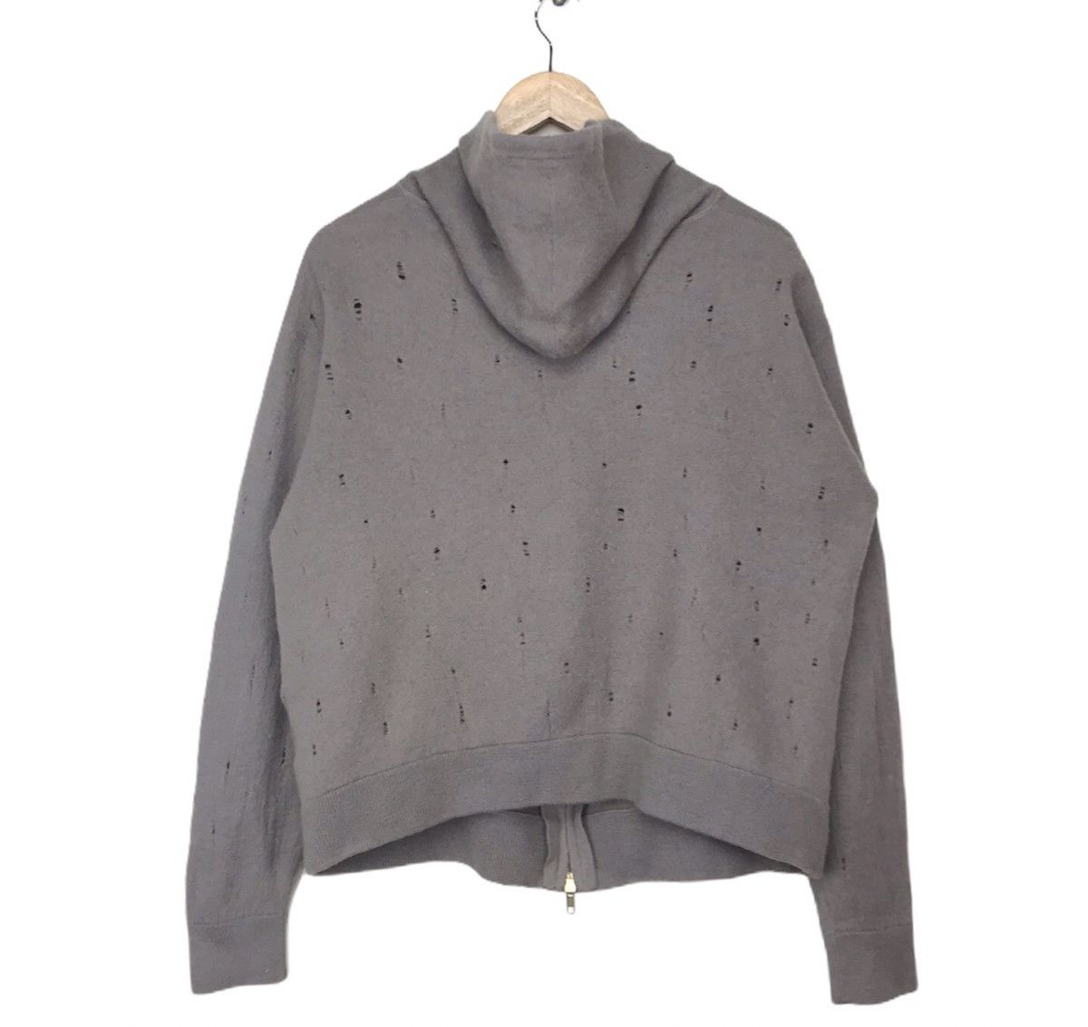 14th Addiction × KMRii Heritage trashed hoodie wool distressed ripped Vuja De Size US L / EU 52-54 / 3 - 4 Thumbnail