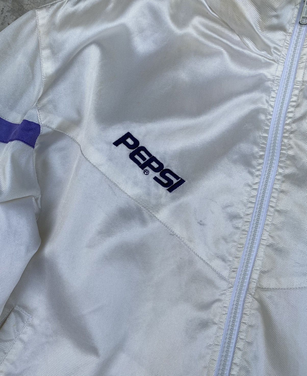 Pepsi × Vintage Vintage Pepsi Bomber Style Jacket Size US L / EU 52-54 / 3 - 8 Thumbnail