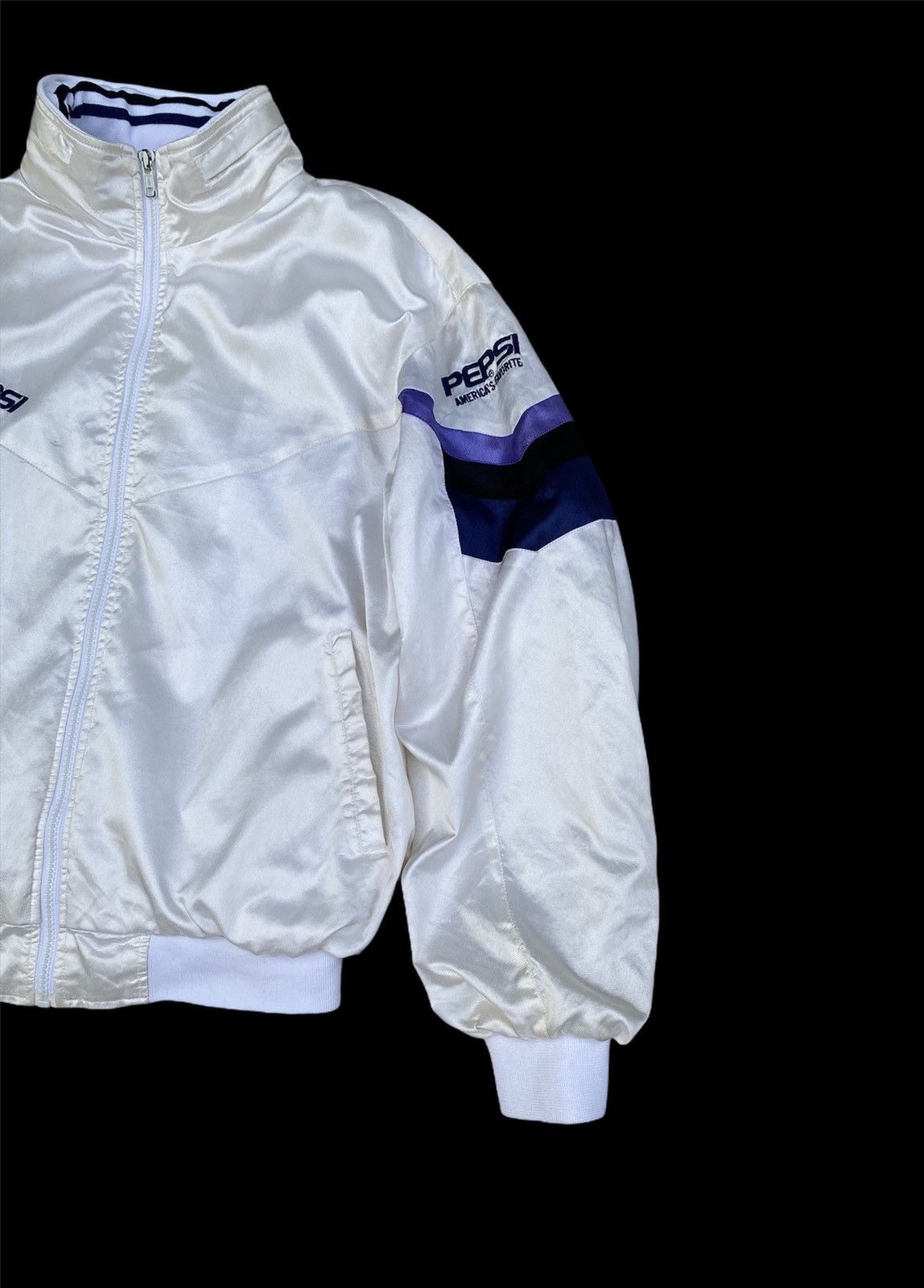 Pepsi × Vintage Vintage Pepsi Bomber Style Jacket Size US L / EU 52-54 / 3 - 4 Thumbnail