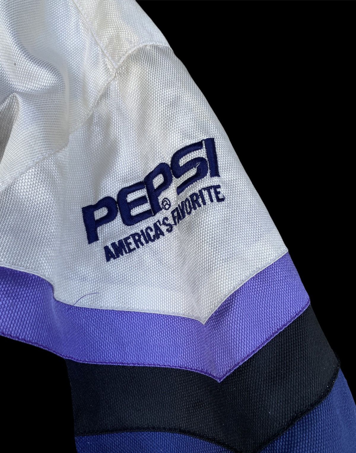 Pepsi × Vintage Vintage Pepsi Bomber Style Jacket Size US L / EU 52-54 / 3 - 7 Thumbnail