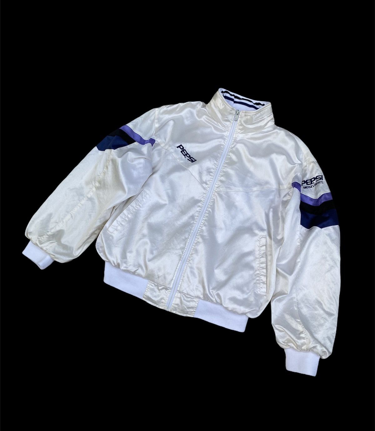 Pepsi × Vintage Vintage Pepsi Bomber Style Jacket Size US L / EU 52-54 / 3 - 2 Thumbnail