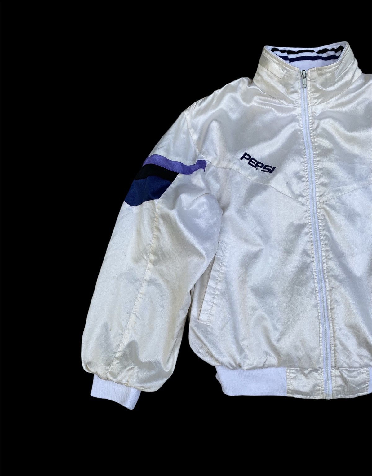 Pepsi × Vintage Vintage Pepsi Bomber Style Jacket Size US L / EU 52-54 / 3 - 5 Thumbnail