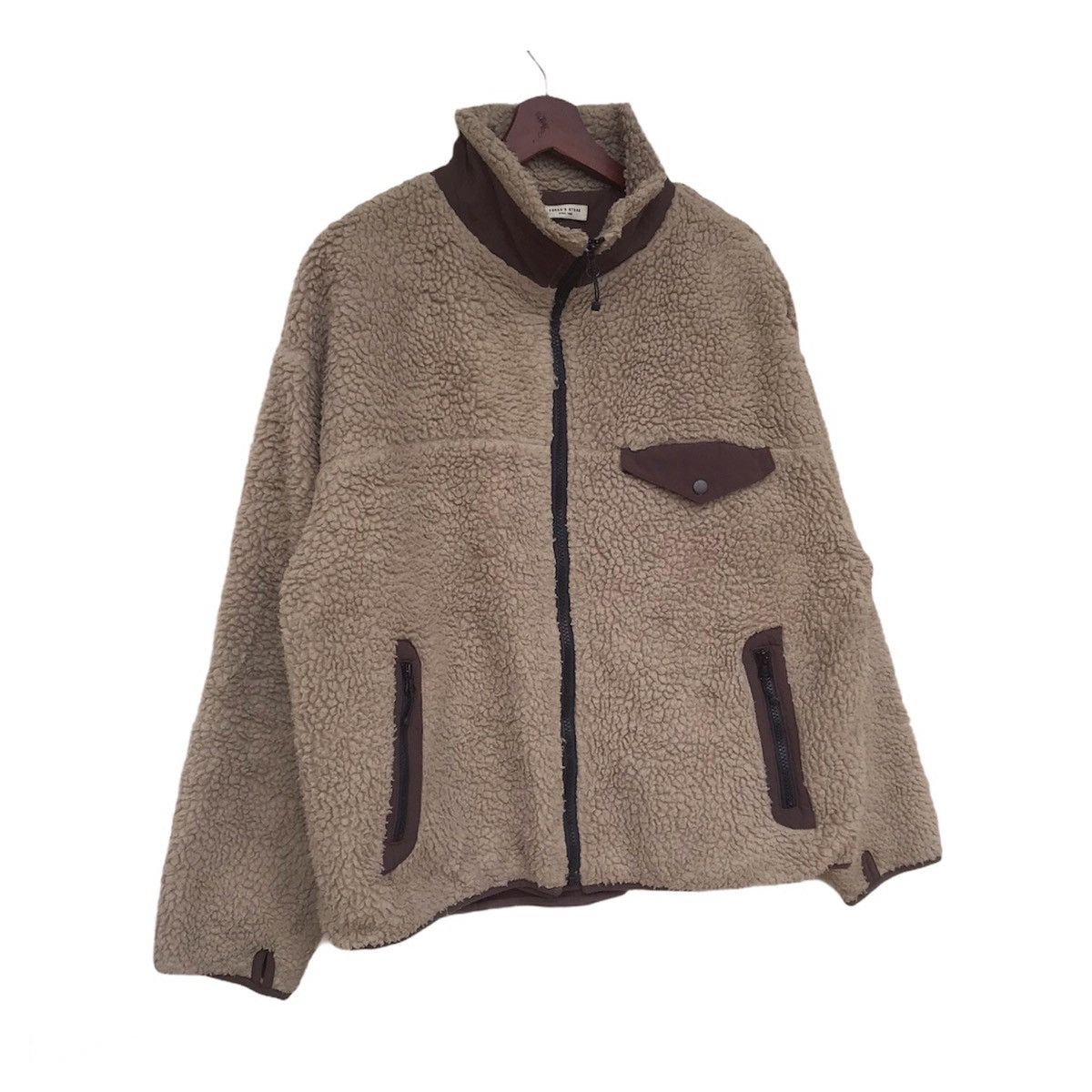Japanese Brand Freakstore retro x deep pile fleece Size US L / EU 52-54 / 3 - 2 Thumbnail