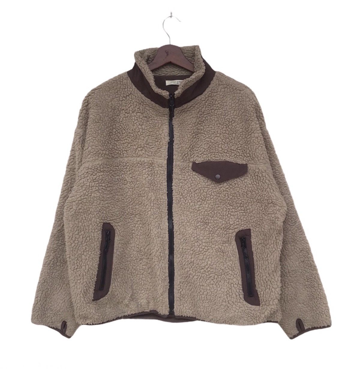 Japanese Brand Freakstore retro x deep pile fleece Size US L / EU 52-54 / 3 - 1 Thumbnail