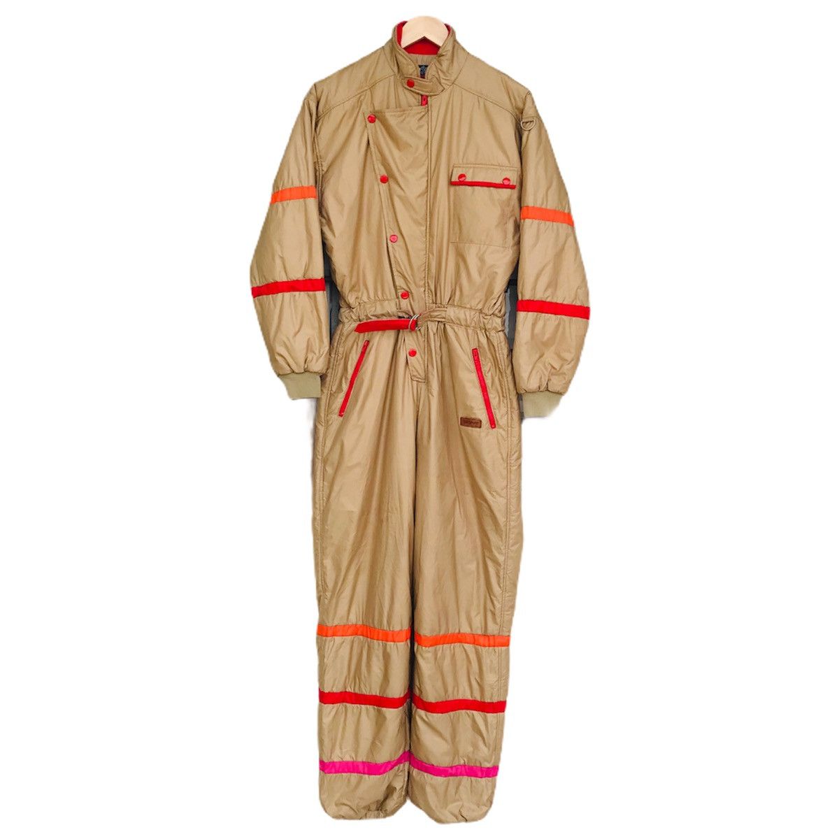 Goldwin Goldwin Gold color ski coverall jacket Size US M / EU 48-50 / 2 - 1 Thumbnail