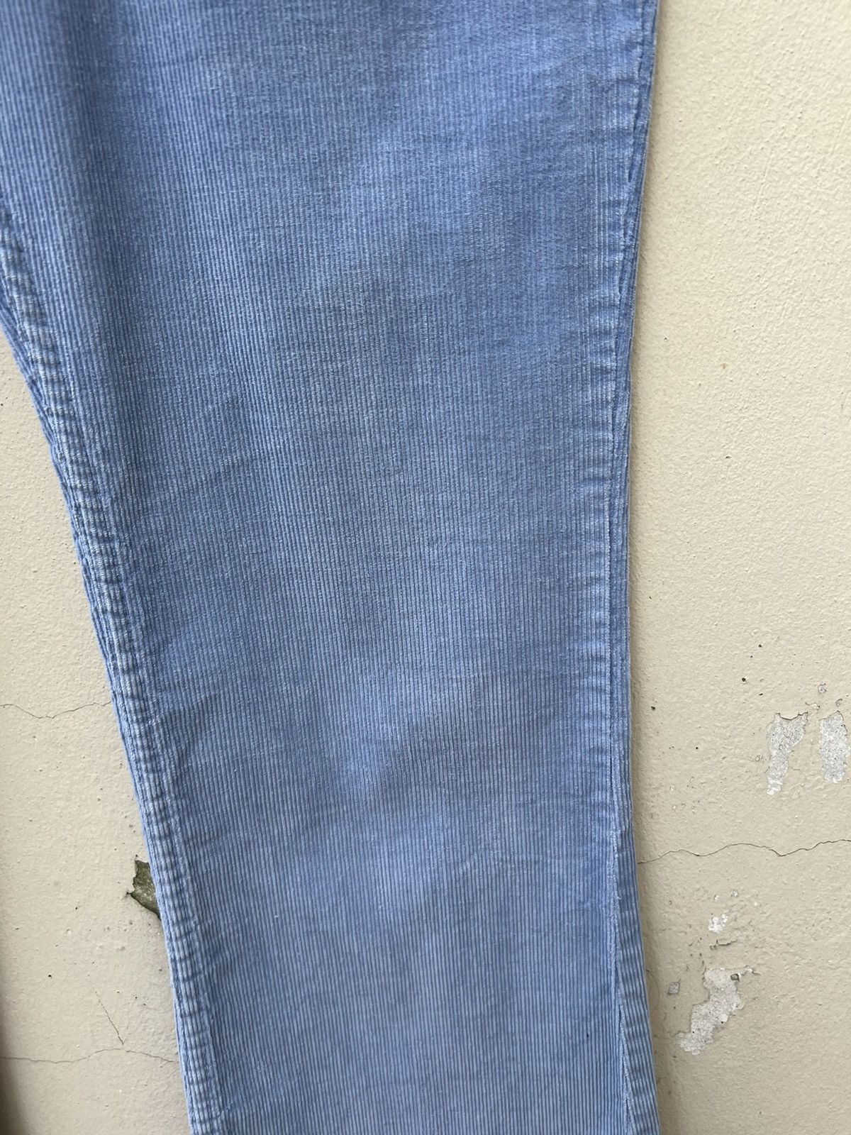 Levi's Vintage 70s Levi’s 646 Fade Light Blue Corduroy Flare Jeans Size US 33 - 13 Thumbnail