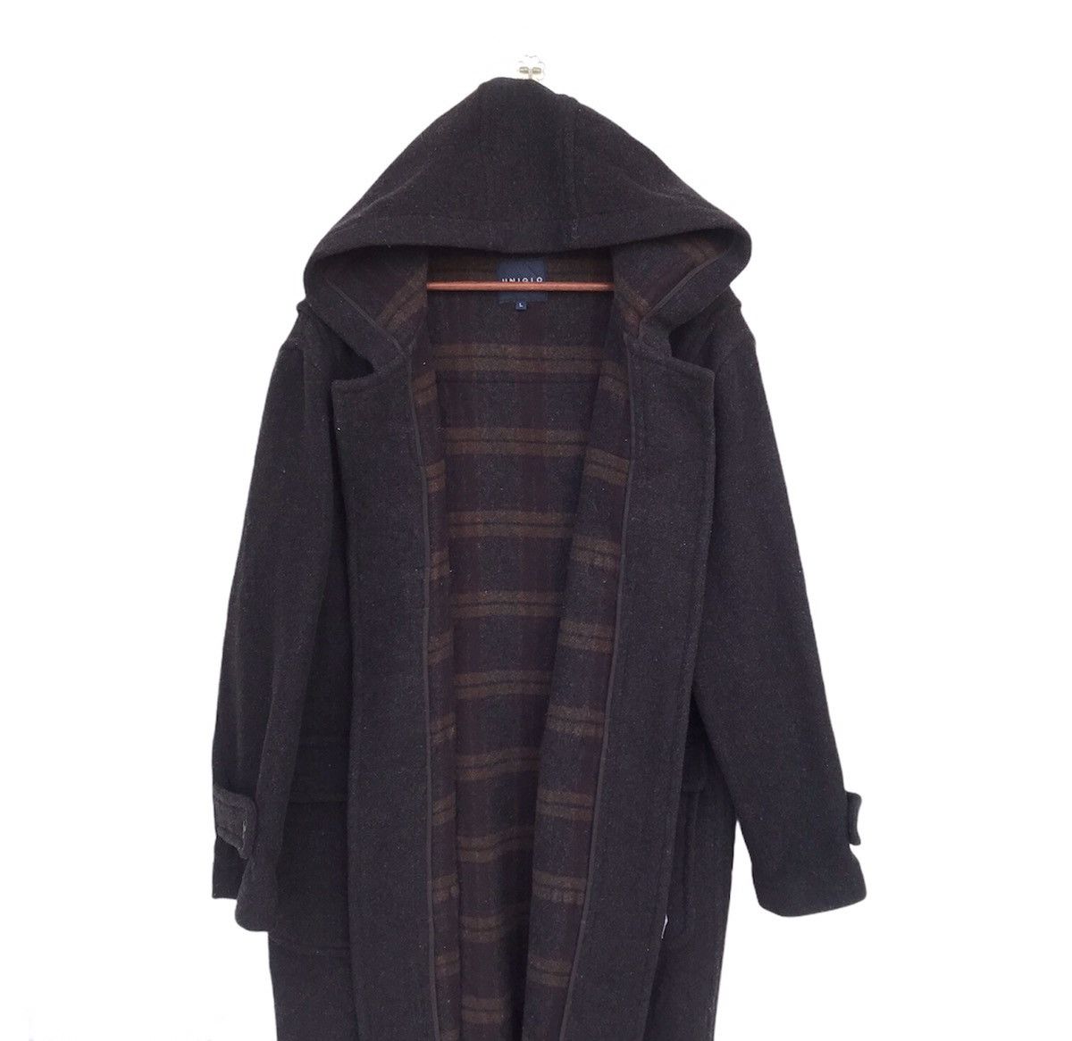 Uniqlo 💥Quick Sale💥Duffle Coat Hoodie Wool Checkered by Uniqlo Size US L / EU 52-54 / 3 - 6 Thumbnail