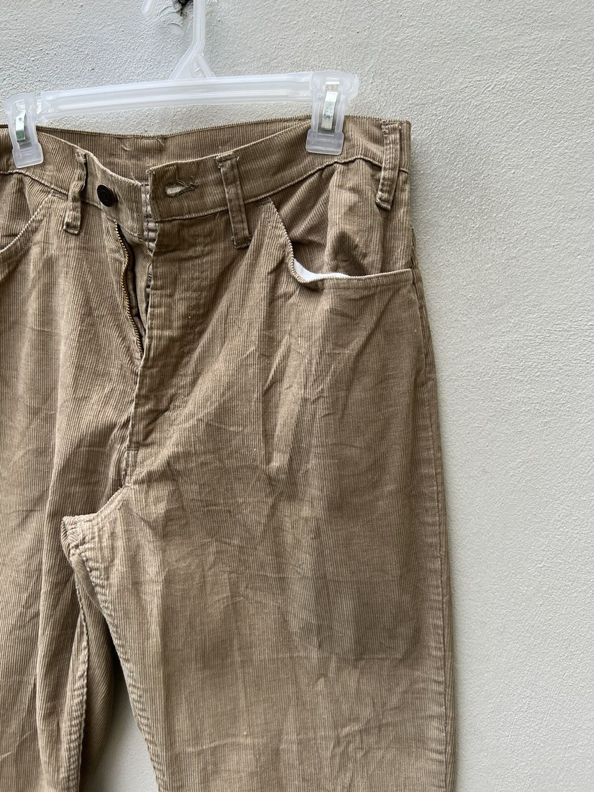 Levi's Vintage 70s Levi’s 646 Talon 42 Zip Corduroy Flare Jeans Size US 32 / EU 48 - 12 Thumbnail