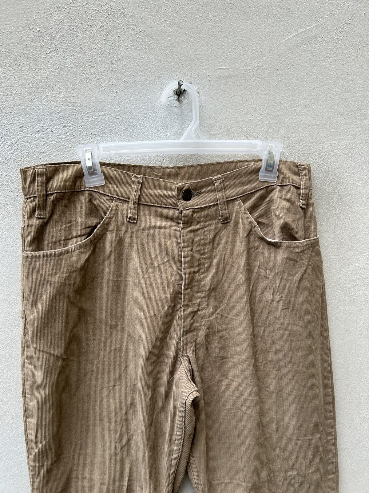 Levi's Vintage 70s Levi’s 646 Talon 42 Zip Corduroy Flare Jeans Size US 32 / EU 48 - 7 Thumbnail