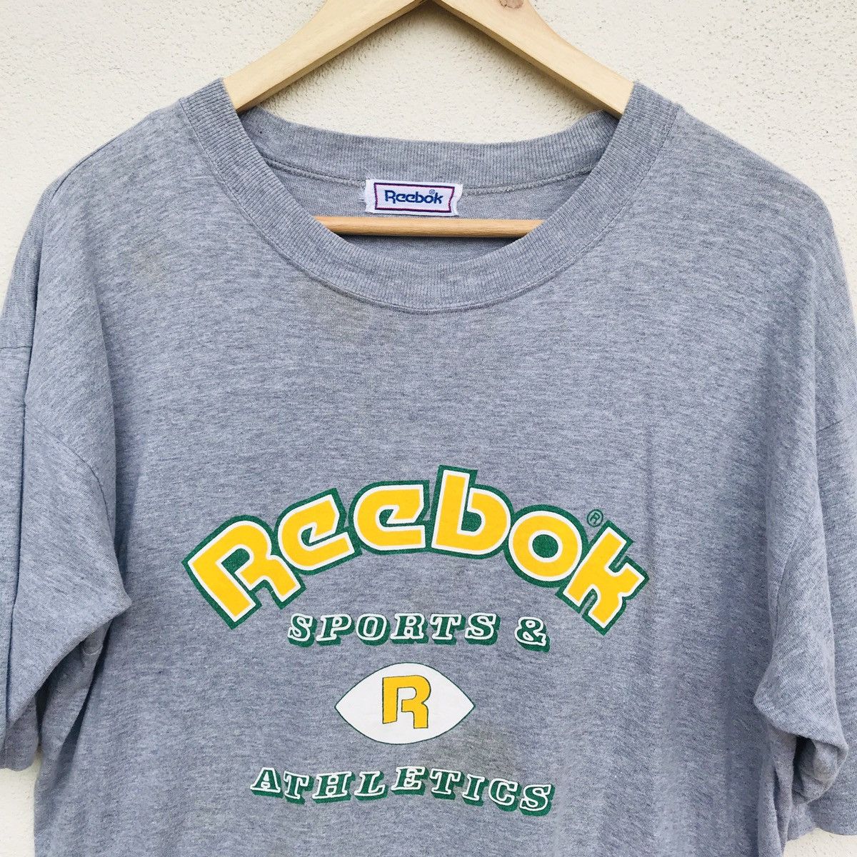 Reebok Vintage 80s Reebok Big Logo single stitch Size US M / EU 48-50 / 2 - 3 Thumbnail