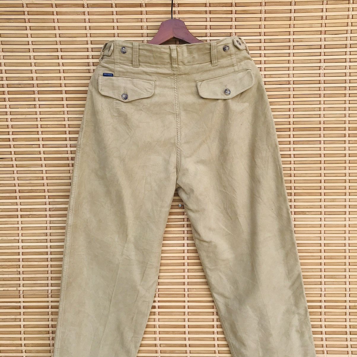 Nigel Cabourn Nigel Cabourn Pleated chino in Beige military wide pant Size US 28 / EU 44 - 5 Thumbnail