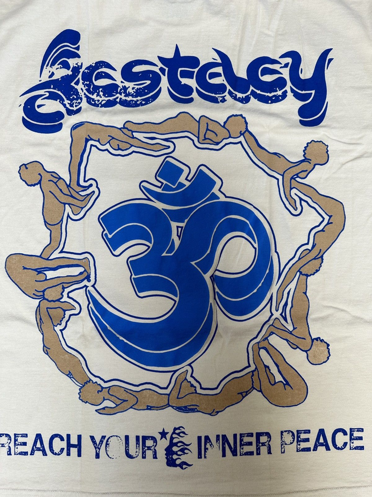 HELLSTAR HELLSTAR STUDIO Yoga Tee Blue / White Size US L / EU 52-54 / 3 - 4 Thumbnail