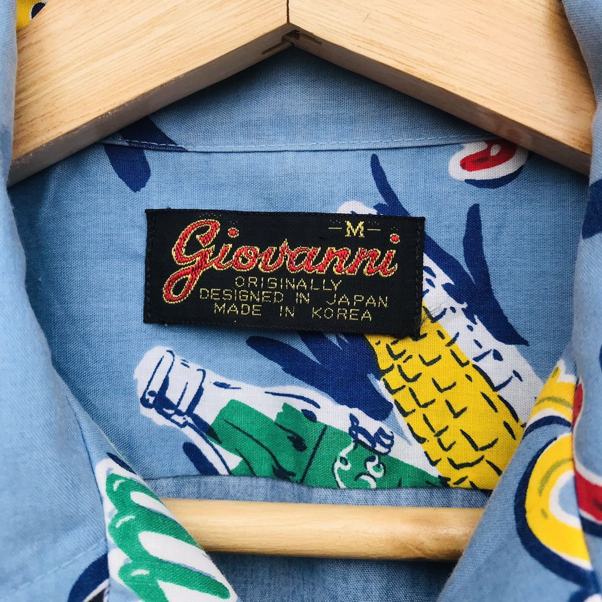 Vintage Vintage Giovanni hawaii coca cola art abstract oxford Size US M / EU 48-50 / 2 - 7 Thumbnail