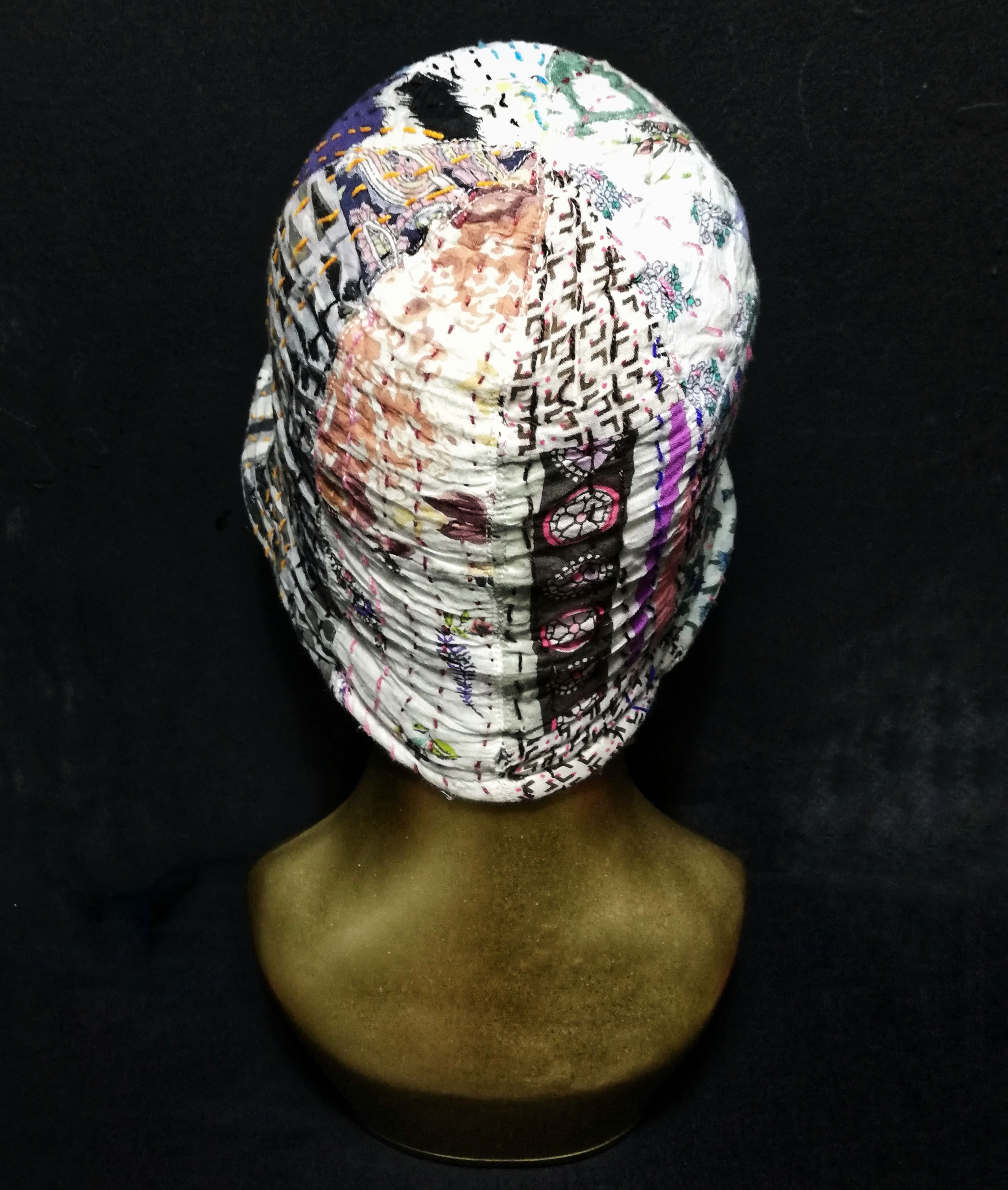 Art Comes First × Vintage 🔥GRAIL RARE! Traditional ICT Kerchief Kofu Boro Bucket Hat Size ONE SIZE - 7 Thumbnail
