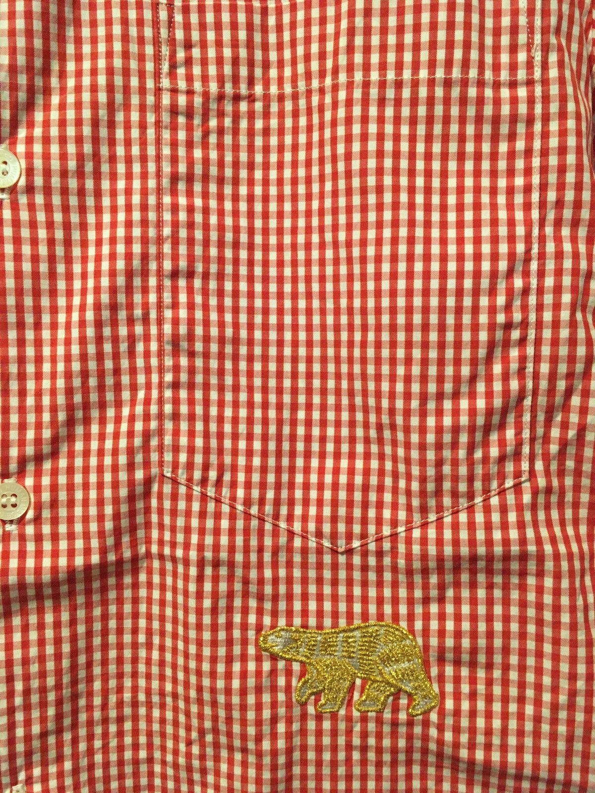 Human Made × Japanese Brand × Nigo RARE FINAL PRICE‼️Human Made Pink Red Gingham Checker Shirt Size US S / EU 44-46 / 1 - 3 Thumbnail