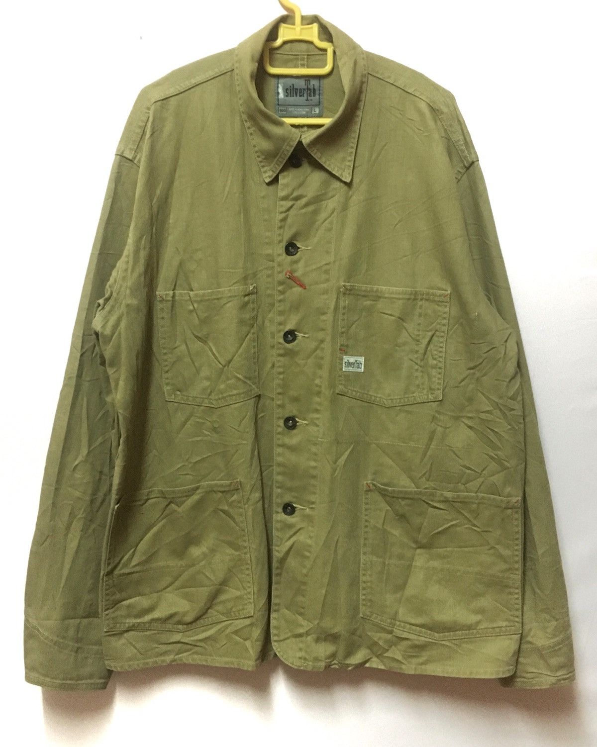 Levi's Vintage Levis silver tab chore jacket Size US XL / EU 56 / 4 - 1 Thumbnail