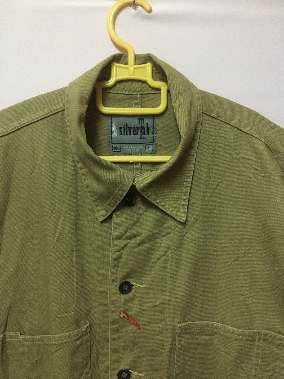 Levi's Vintage Levis silver tab chore jacket Size US XL / EU 56 / 4 - 5 Thumbnail