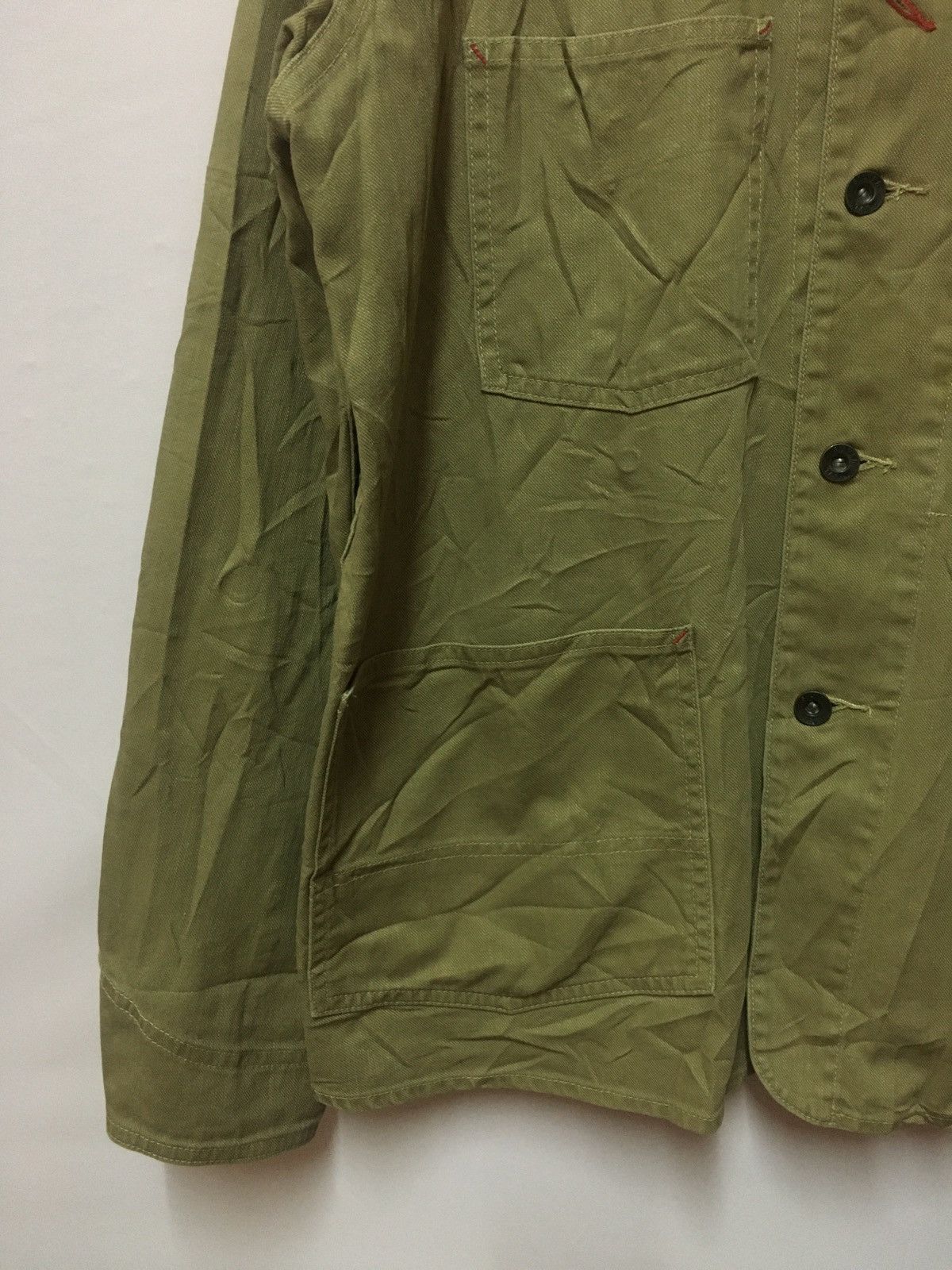 Levi's Vintage Levis silver tab chore jacket Size US XL / EU 56 / 4 - 2 Thumbnail