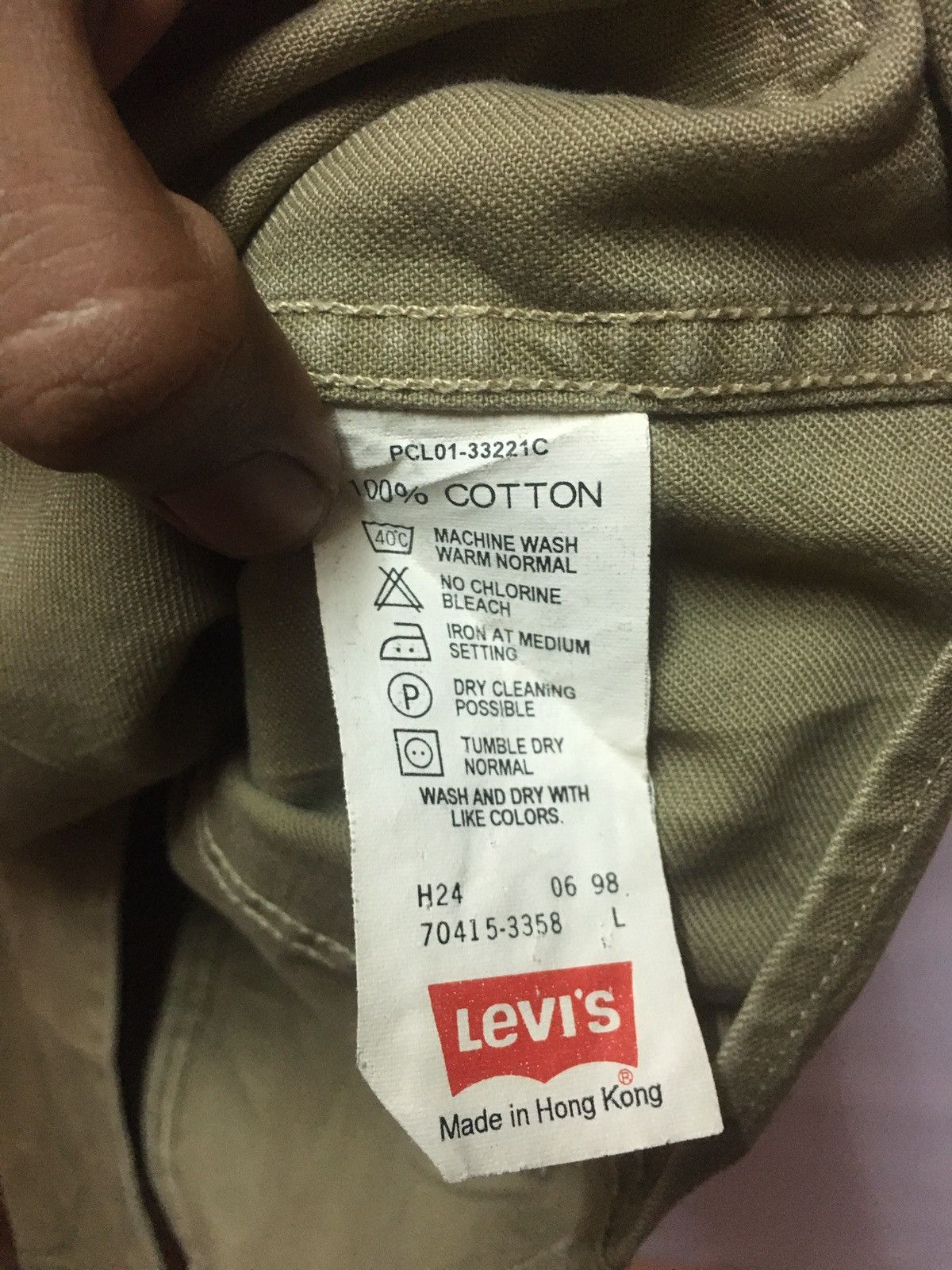 Levi's Vintage Levis silver tab chore jacket Size US XL / EU 56 / 4 - 6 Thumbnail