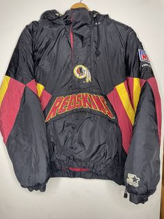 Vintage 80s Washington Redskins Starter Jacket Mens XL NFL Satin Football