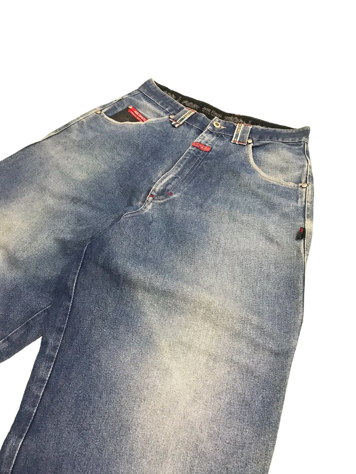 Vintage Vintage Dogtown Black Dragon Embroidered Baggy Jeans Size US 30 / EU 46 - 3 Thumbnail