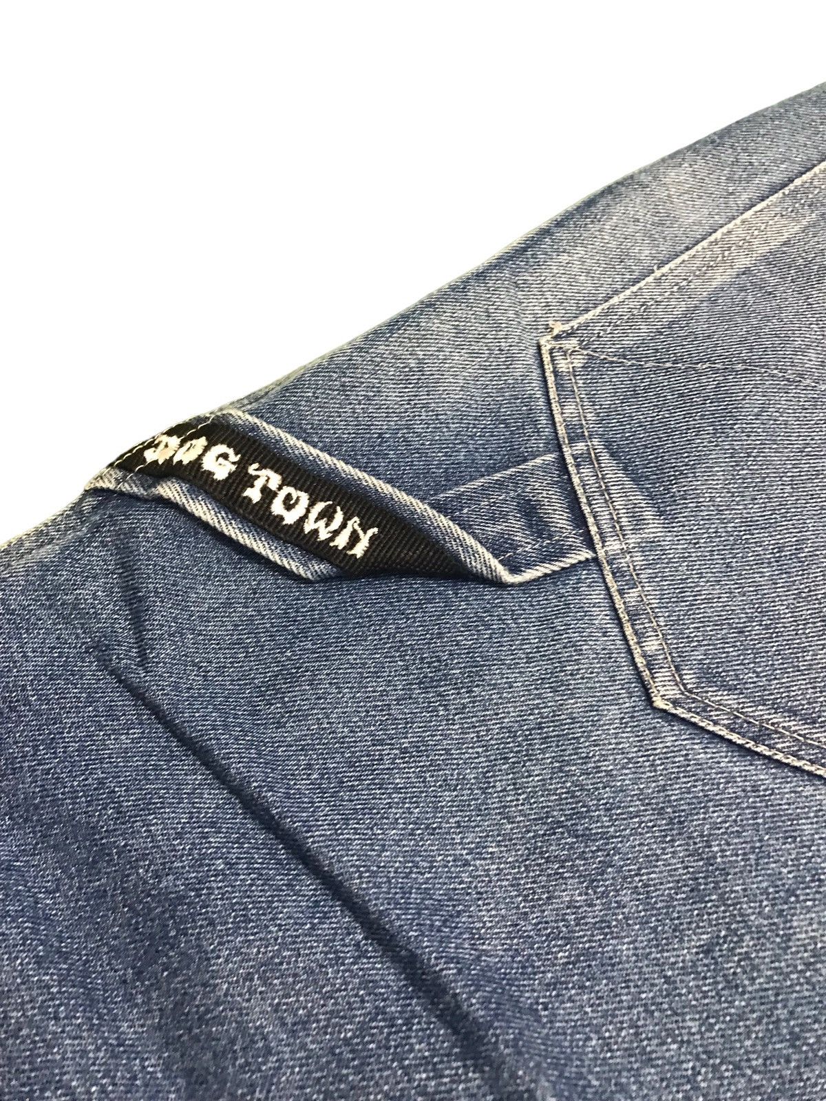 Vintage Vintage Dogtown Black Dragon Embroidered Baggy Jeans Size US 30 / EU 46 - 14 Thumbnail