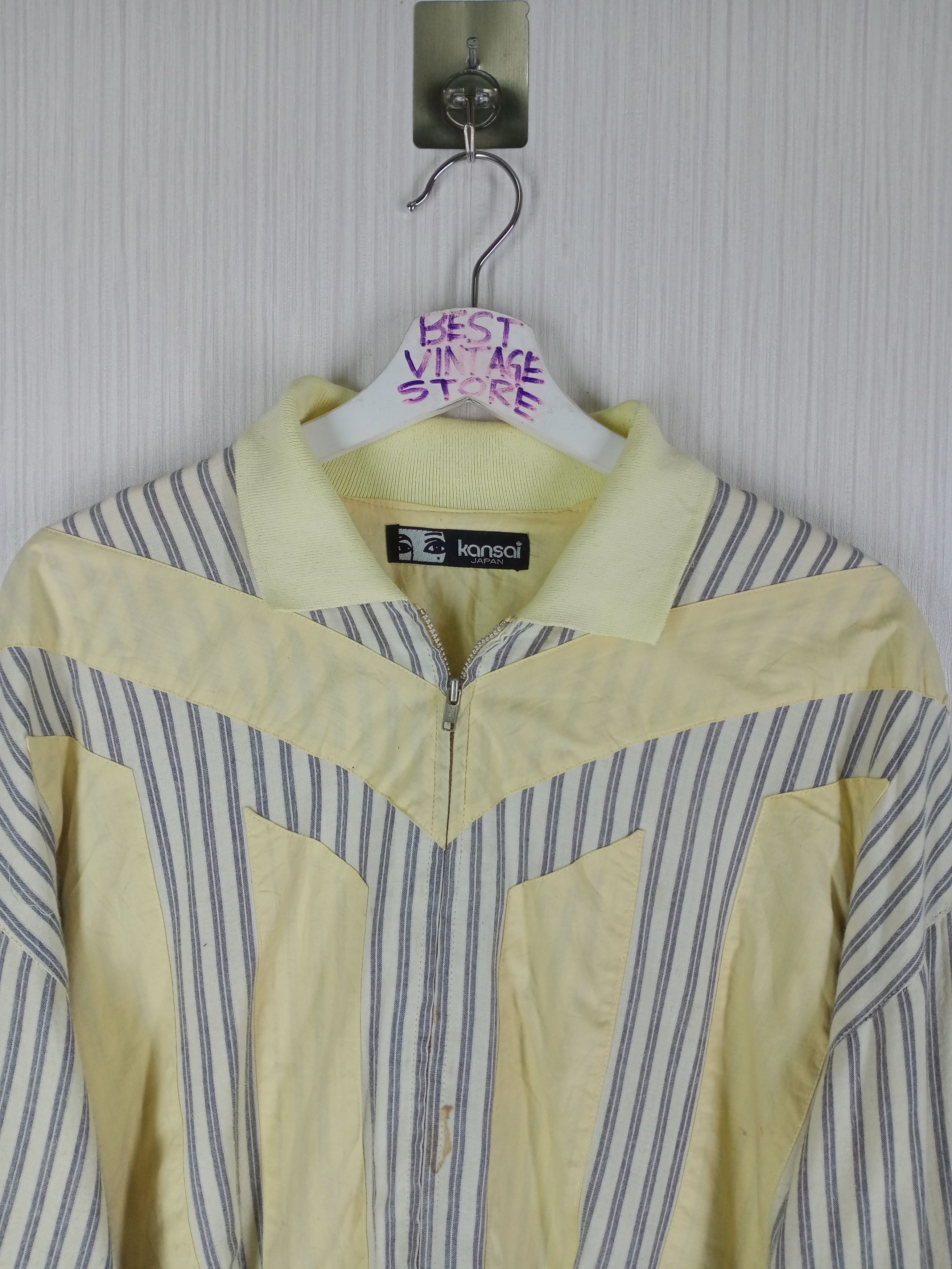 Kansai Yamamoto Vintage Kansai Japan Nice Design Croptop Jacket Size US M / EU 48-50 / 2 - 3 Thumbnail
