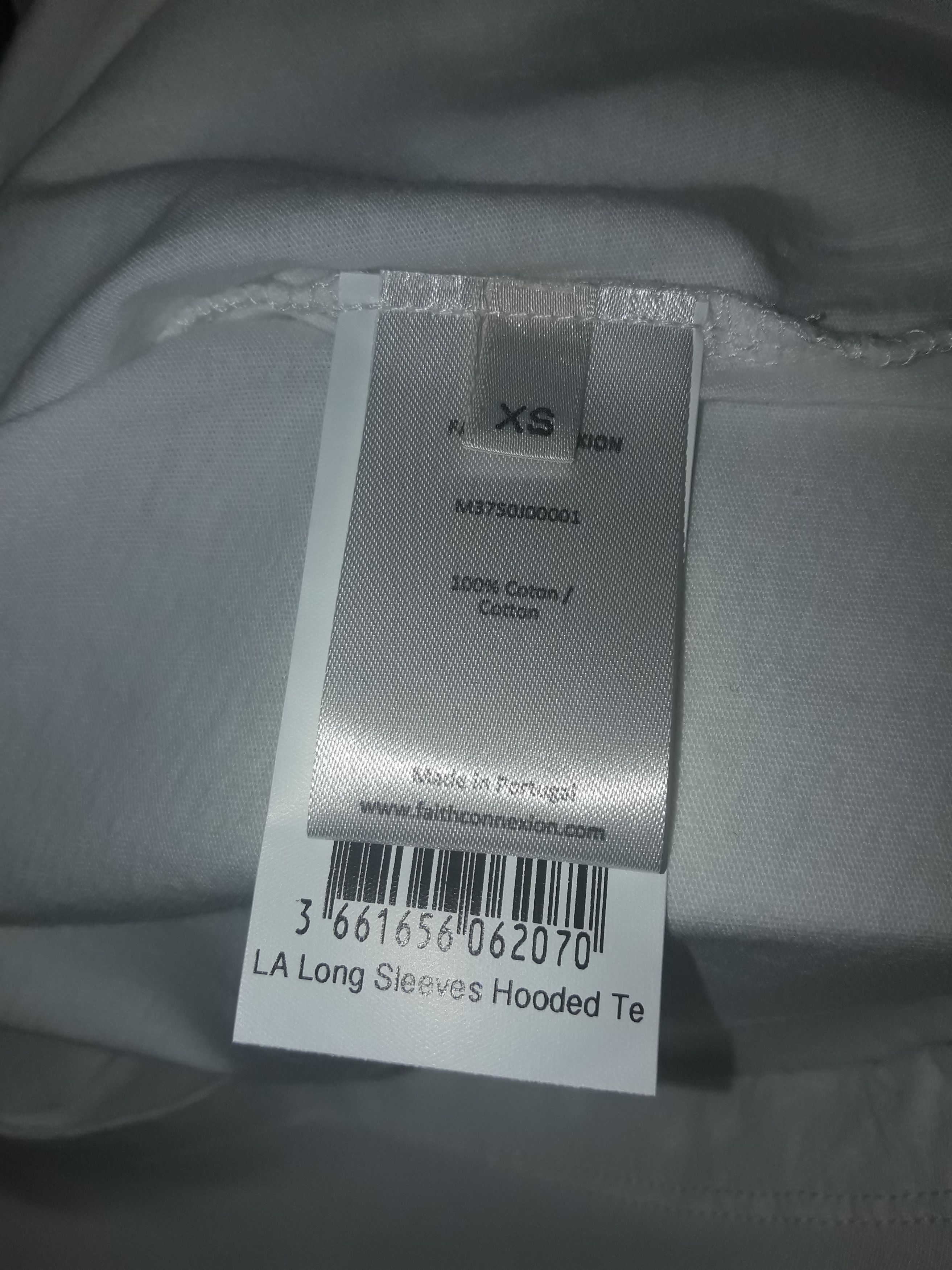 Faith Connexion LA printed hooded t-shirt Size US XS / EU 42 / 0 - 6 Thumbnail