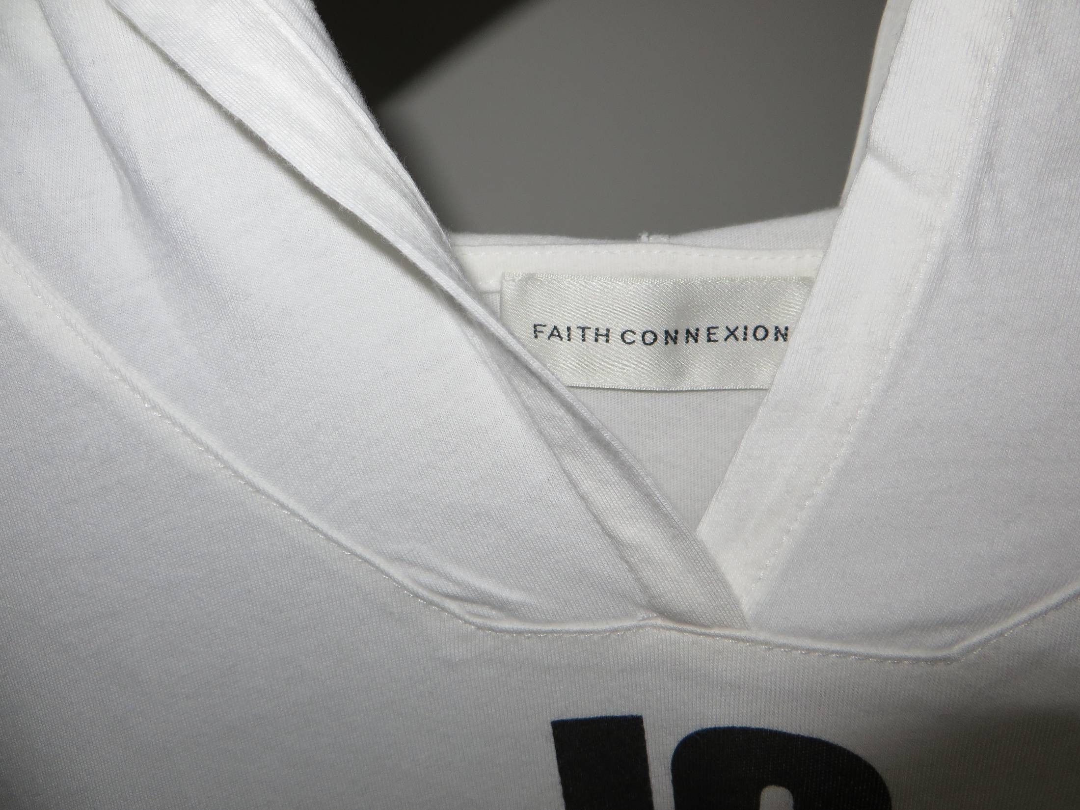 Faith Connexion LA printed hooded t-shirt Size US XS / EU 42 / 0 - 3 Thumbnail