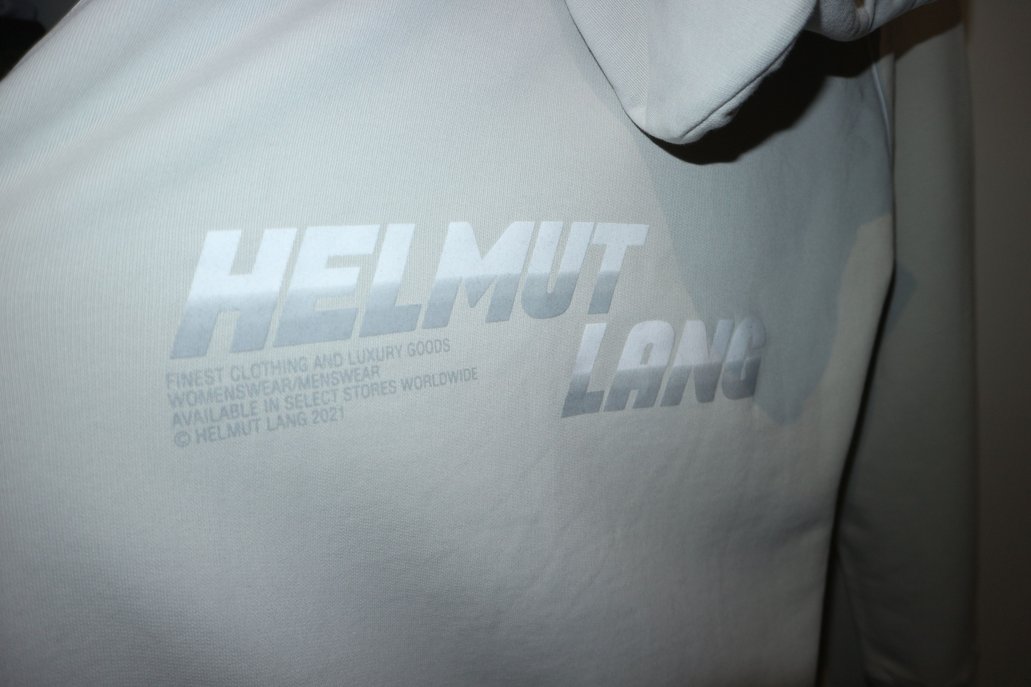 Helmut Lang Taupe Raglan Sleeve Hoodie Size US XL / EU 56 / 4 - 9 Thumbnail