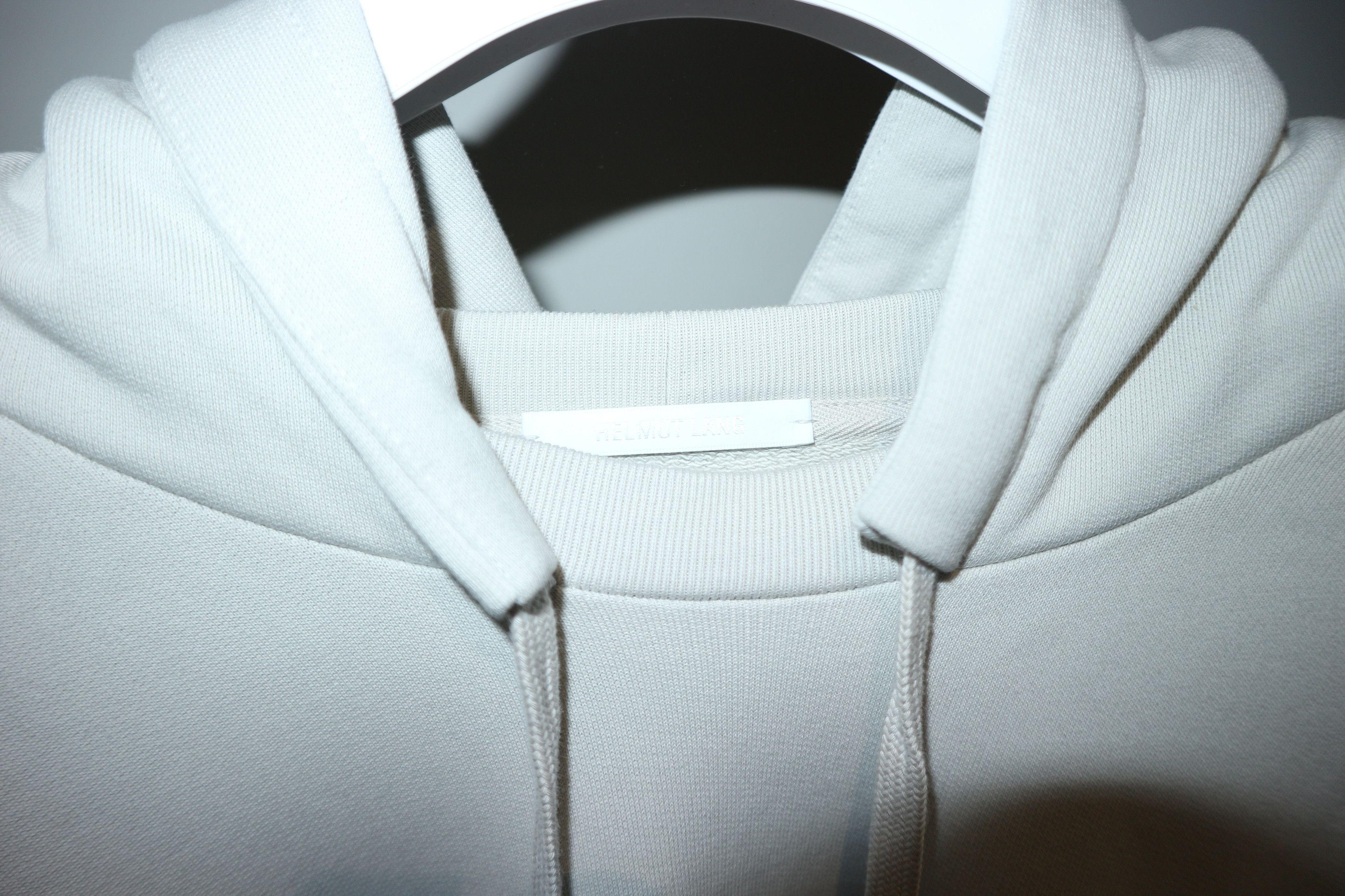 Helmut Lang Taupe Raglan Sleeve Hoodie Size US XL / EU 56 / 4 - 4 Thumbnail