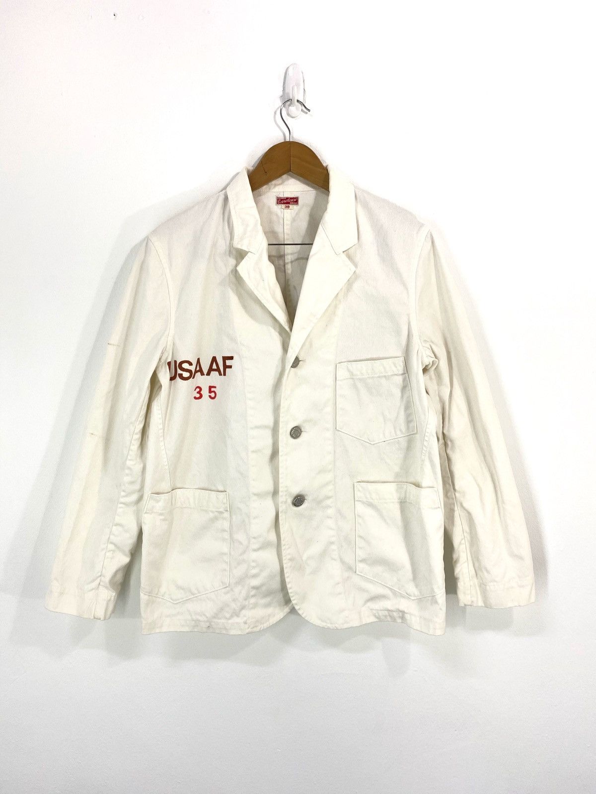 Vintage Vintage USAAF Jacket Air Corp Engineer 35 Team Design Size US M / EU 48-50 / 2 - 2 Thumbnail