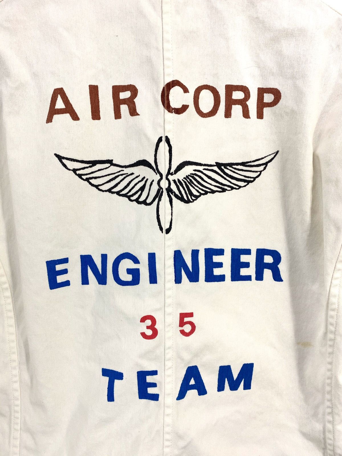 Vintage Vintage USAAF Jacket Air Corp Engineer 35 Team Design Size US M / EU 48-50 / 2 - 3 Thumbnail