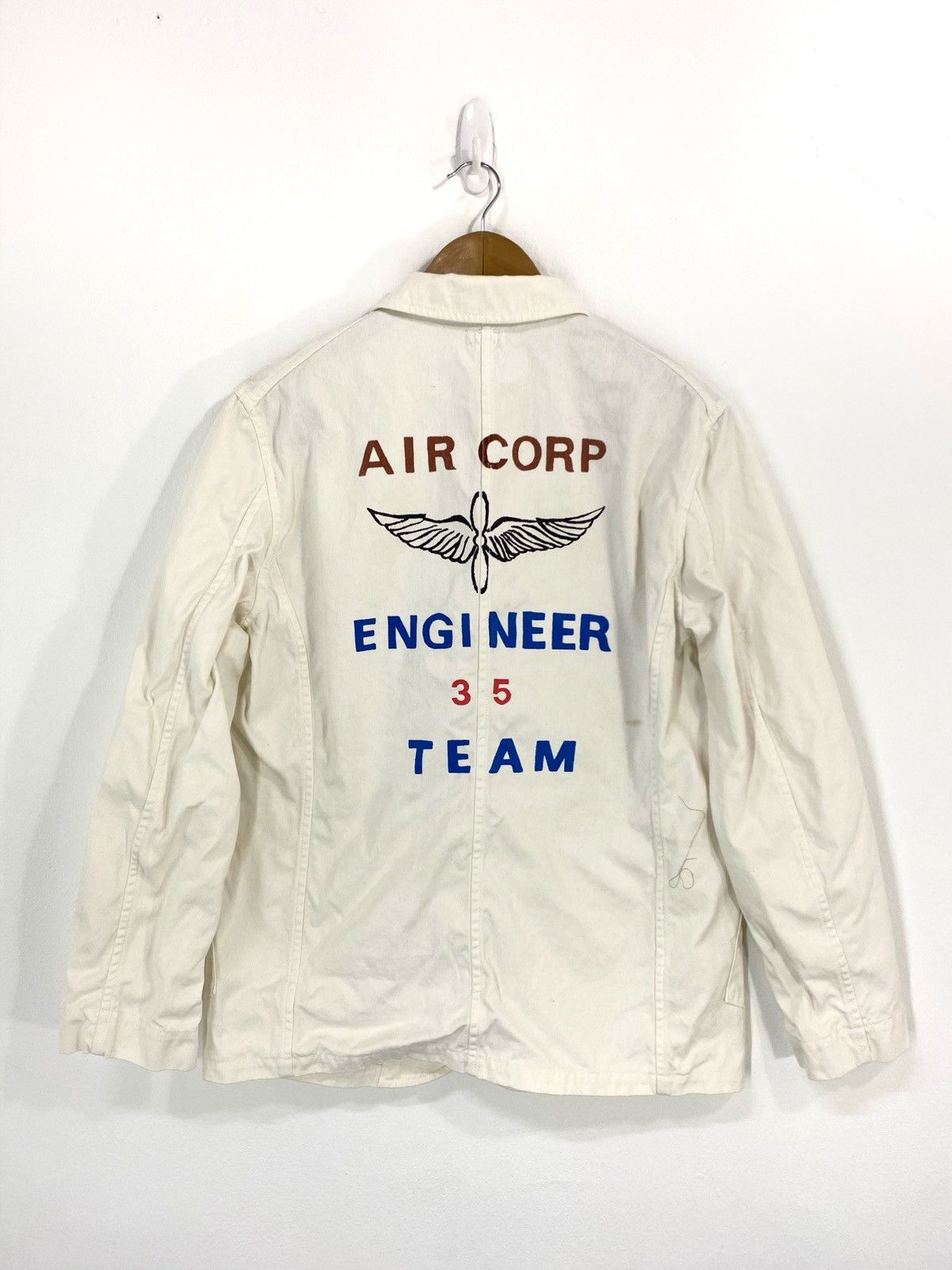 Vintage Vintage USAAF Jacket Air Corp Engineer 35 Team Design Size US M / EU 48-50 / 2 - 1 Thumbnail