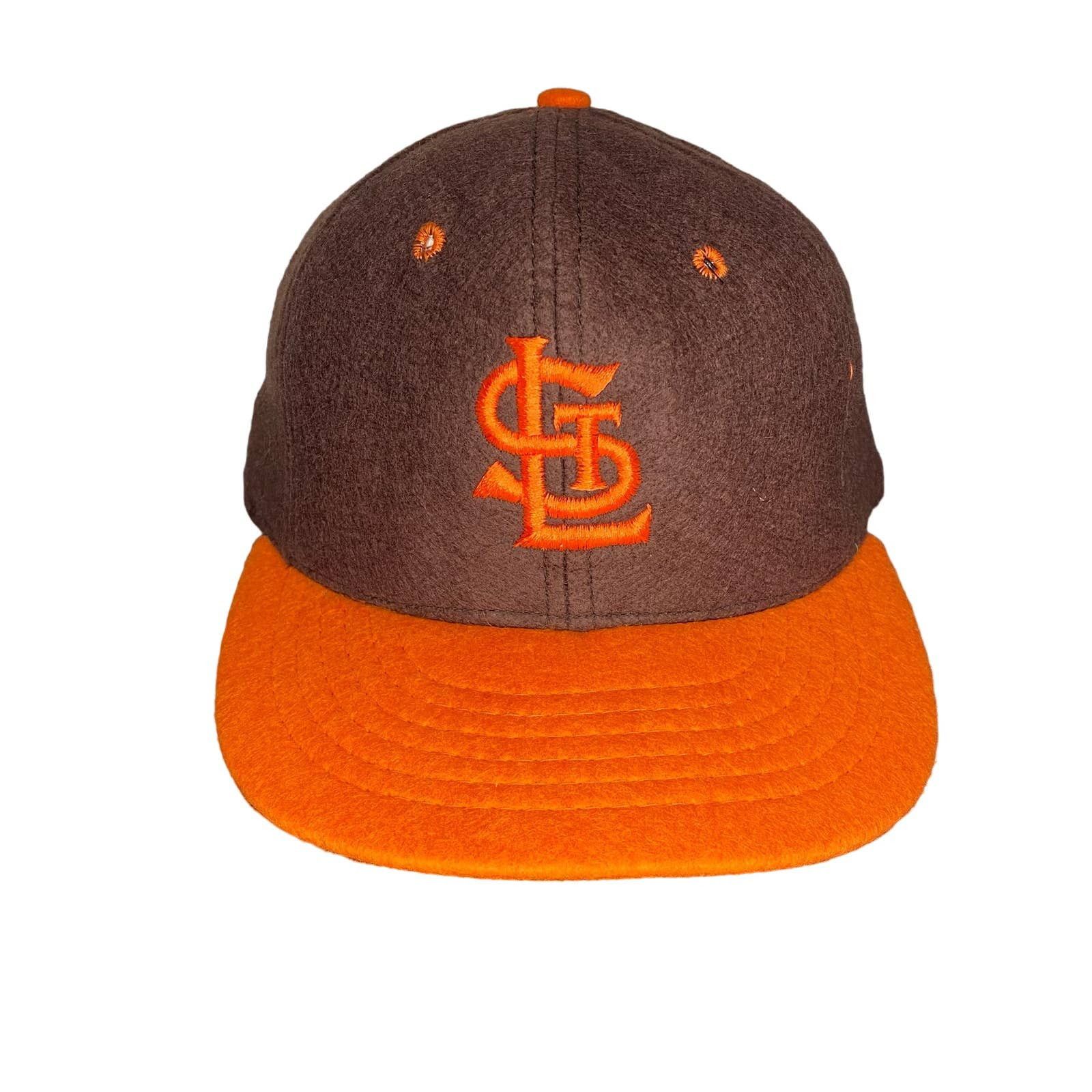 Accessories, St Louis Browns Hat Baseball Cap Fitted Roman Leather Vintage