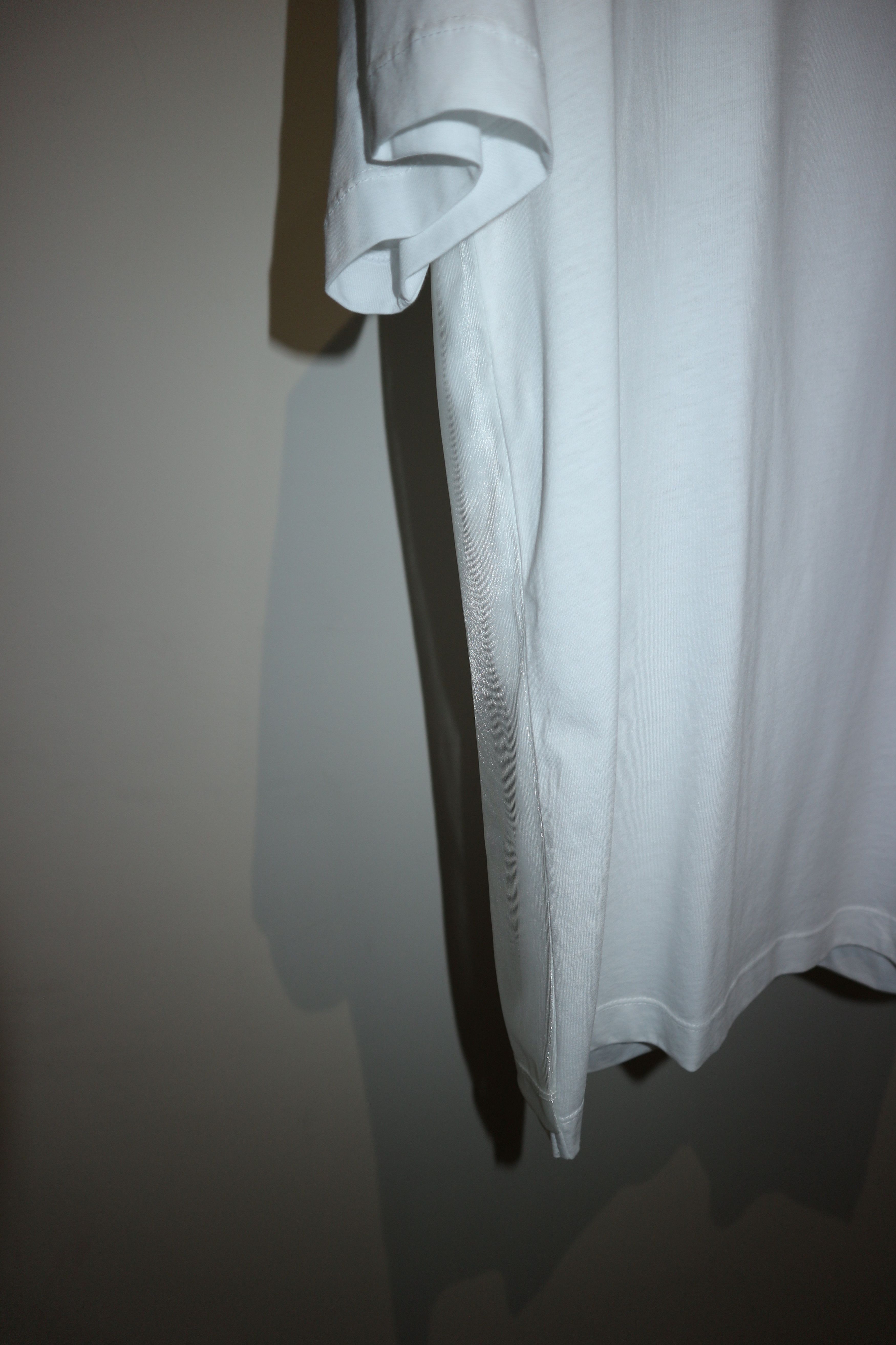 Helmut Lang Organza back logo t-shirt Size US M / EU 48-50 / 2 - 5 Thumbnail