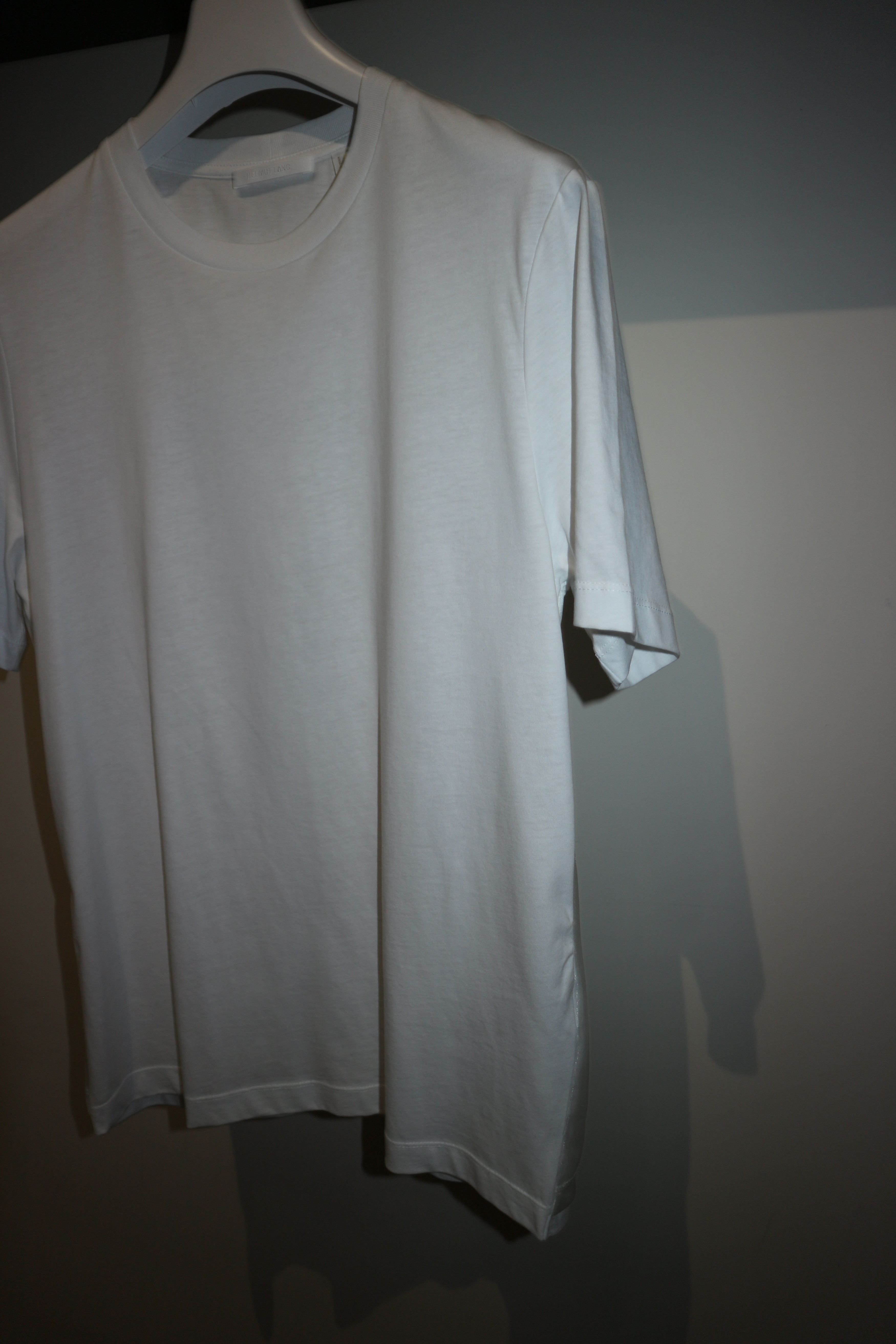 Helmut Lang Organza back logo t-shirt Size US M / EU 48-50 / 2 - 3 Thumbnail