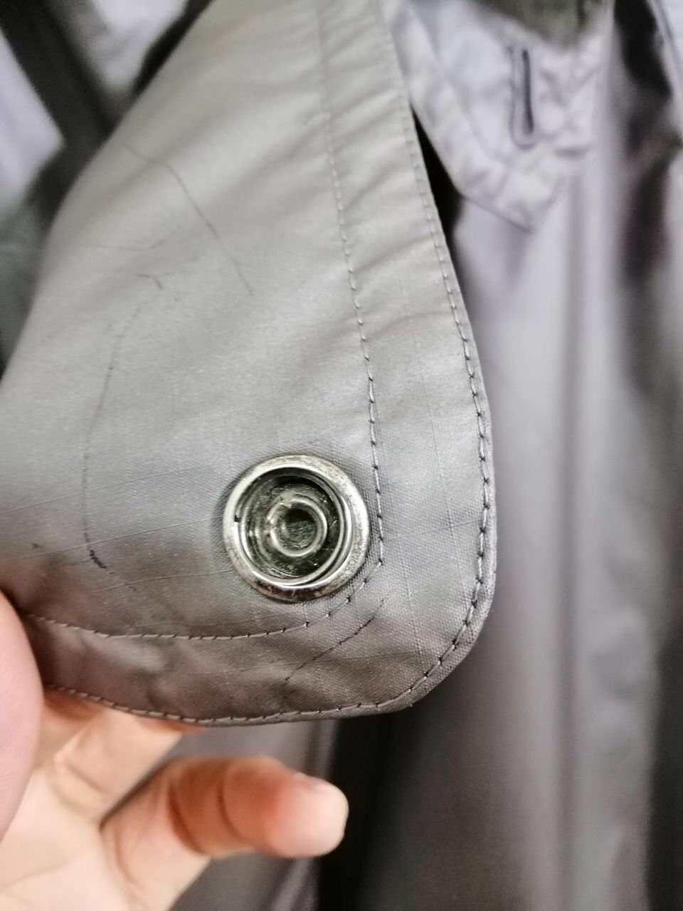 Issey Miyake Issey Miyake Men Trench Jacket / Long Jacket Cracked Design Size US M / EU 48-50 / 2 - 16 Thumbnail