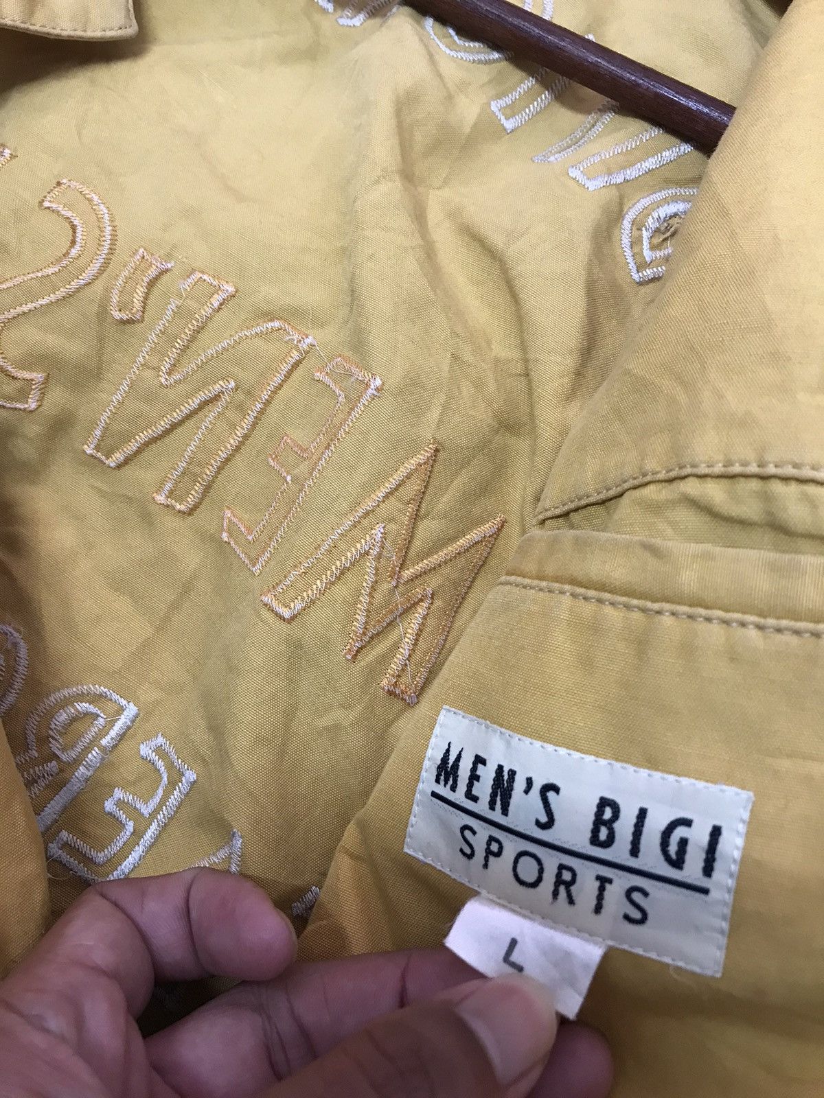 Japanese Brand × Vintage MEN’S BIGI SPORTS THEAERO-VOYAGERS BOMBER JACKET Size US L / EU 52-54 / 3 - 6 Thumbnail