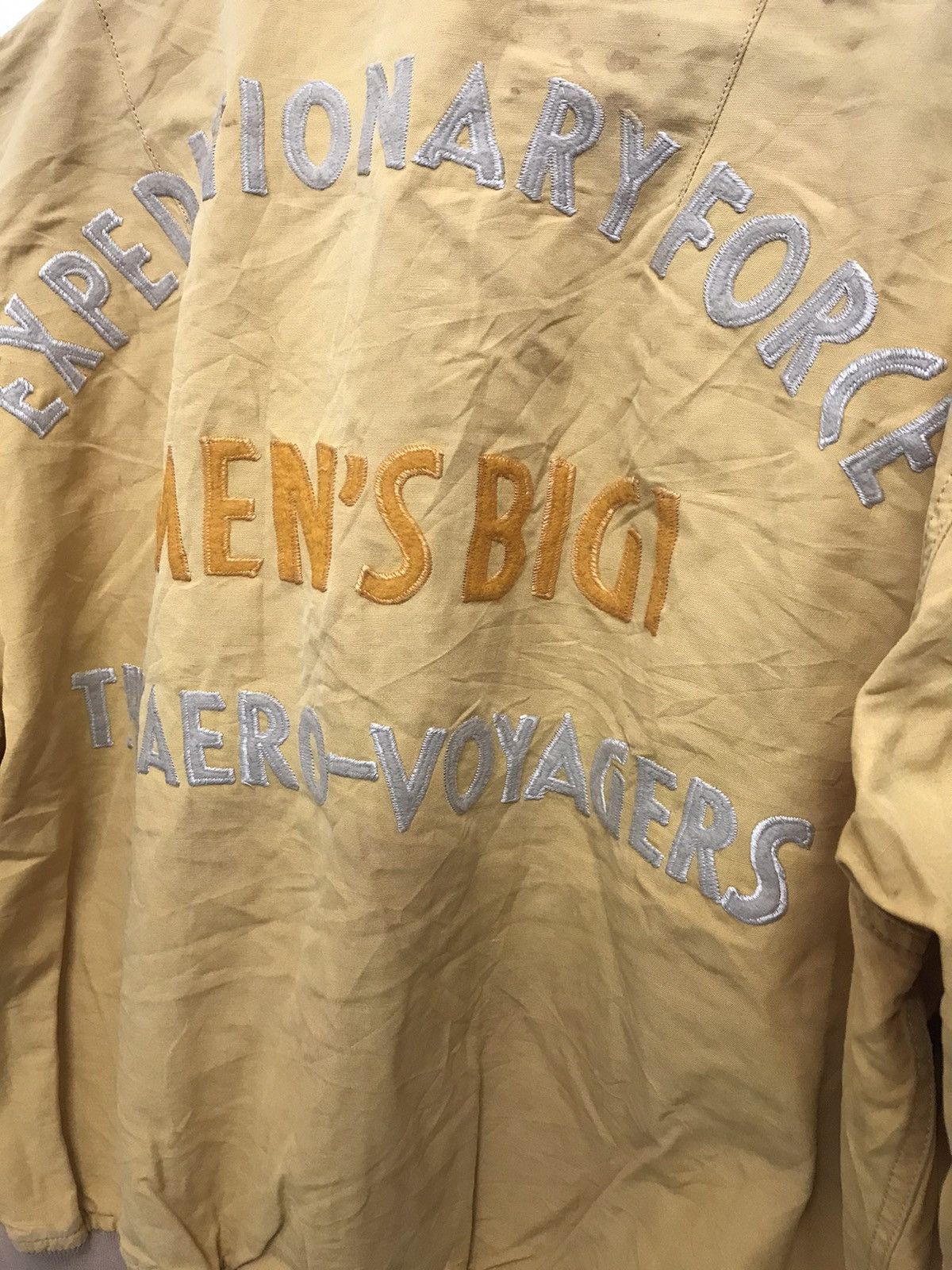 Japanese Brand × Vintage MEN’S BIGI SPORTS THEAERO-VOYAGERS BOMBER JACKET Size US L / EU 52-54 / 3 - 8 Thumbnail