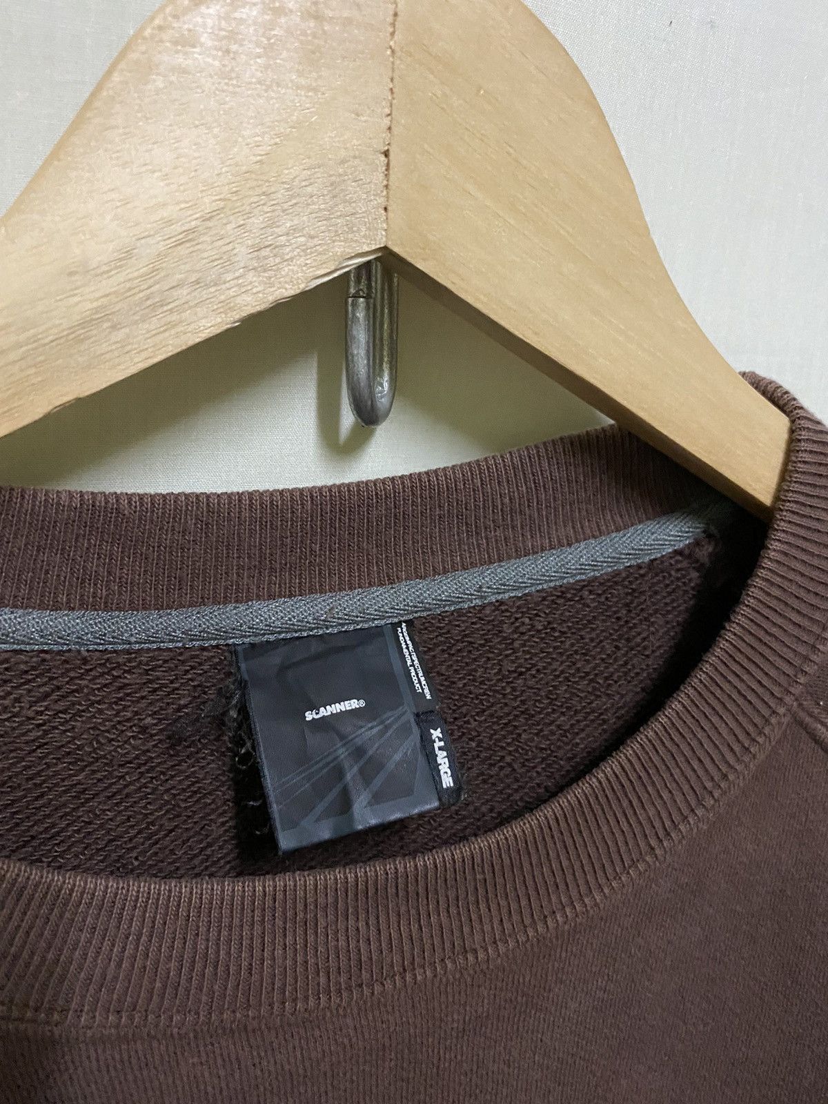 Japanese Brand Thrashed Scanner Faded Graphic Sweatshirt Japan Size US XL / EU 56 / 4 - 5 Thumbnail